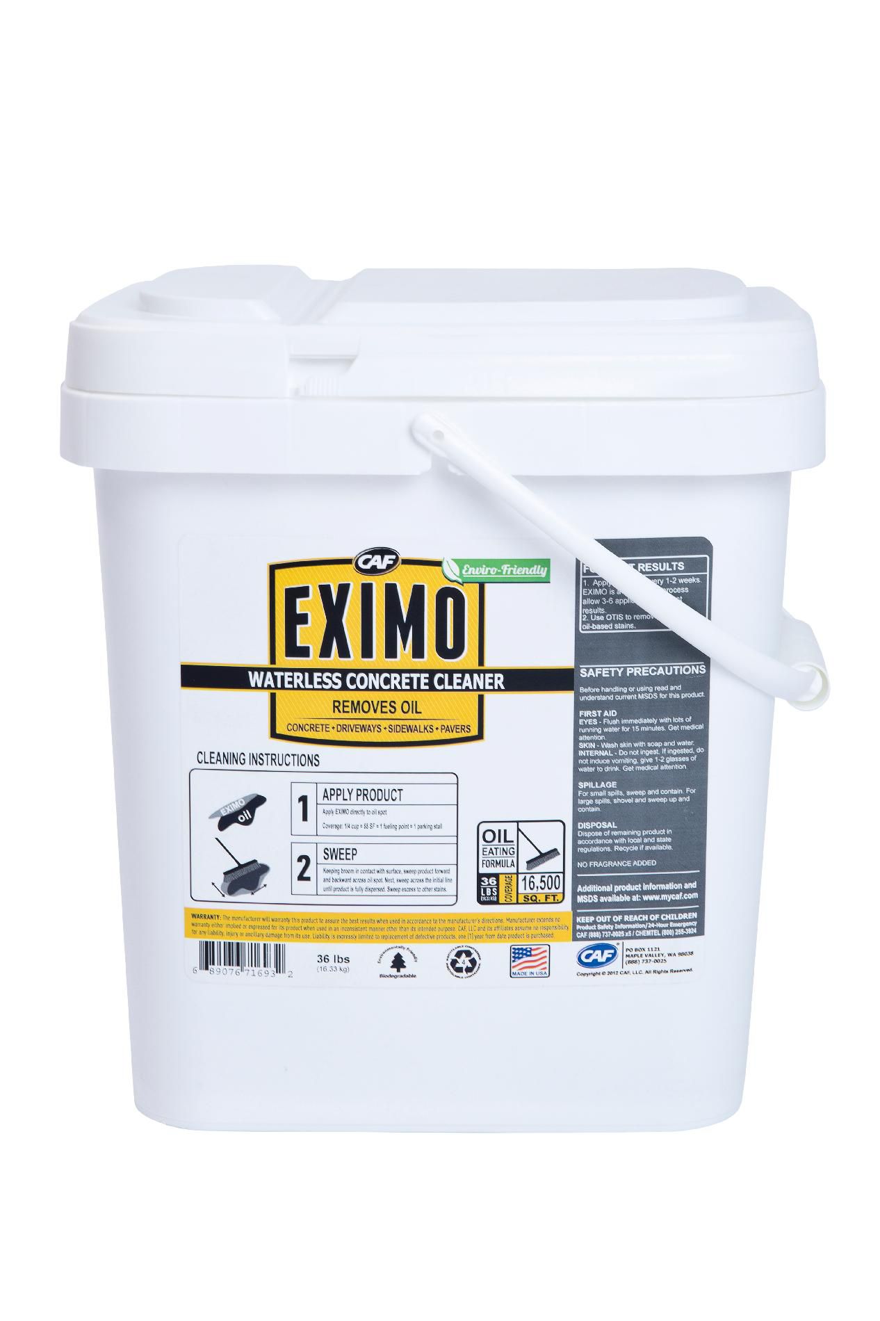 Torero Eximo Waterless Concrete Cleaner 36 lbs at mygofer.com