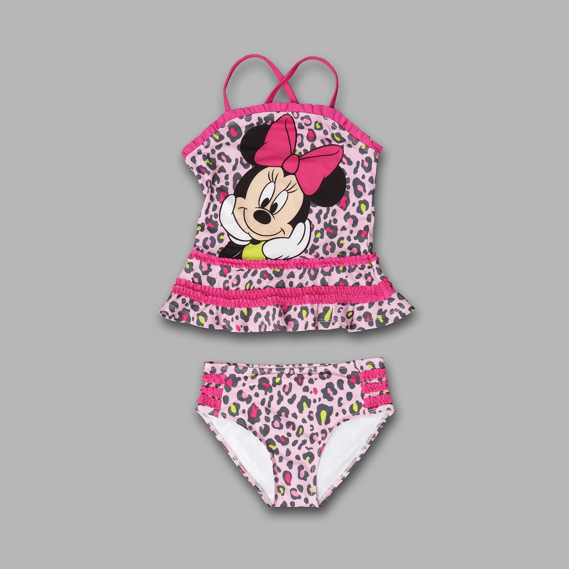 Disney Girl’s ‘Wild Minnie’ 2 Pc Swimsuit at Kmart.com