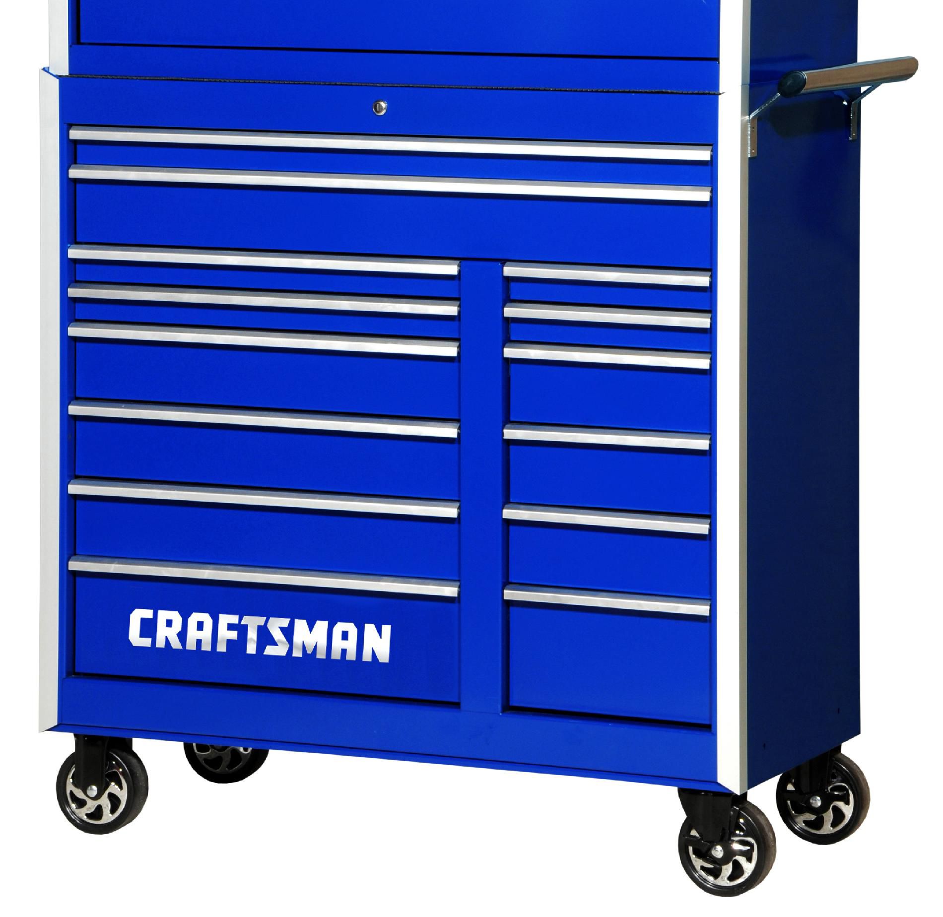 Craftsman 42" 14Drawer PRO with Integrated Latch System in