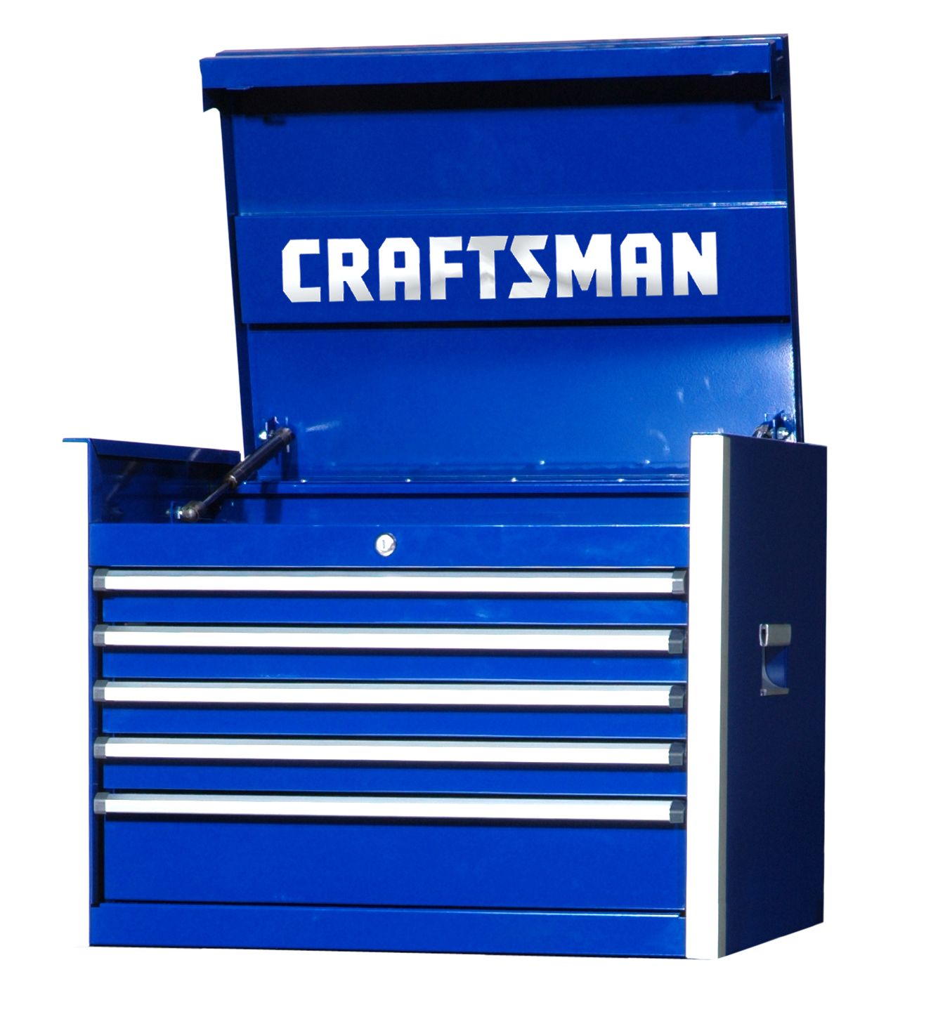 Craftsman 27 5-Drawer Ball Bearing Slides Top Chest Blue