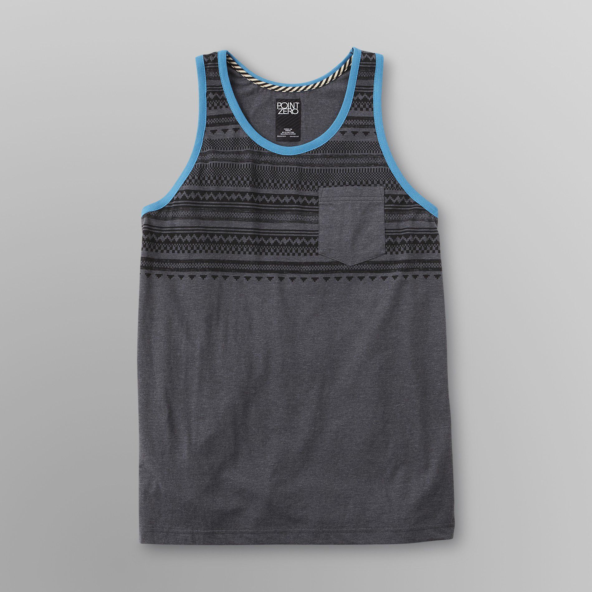 Point Zero Young Men's Tank Top - Bold Print at Sears.com