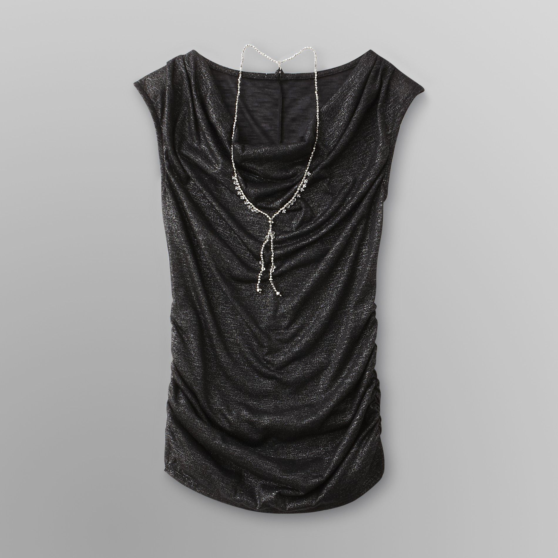 Bongo Junior's Drape Neck Top & Necklace at Sears.com