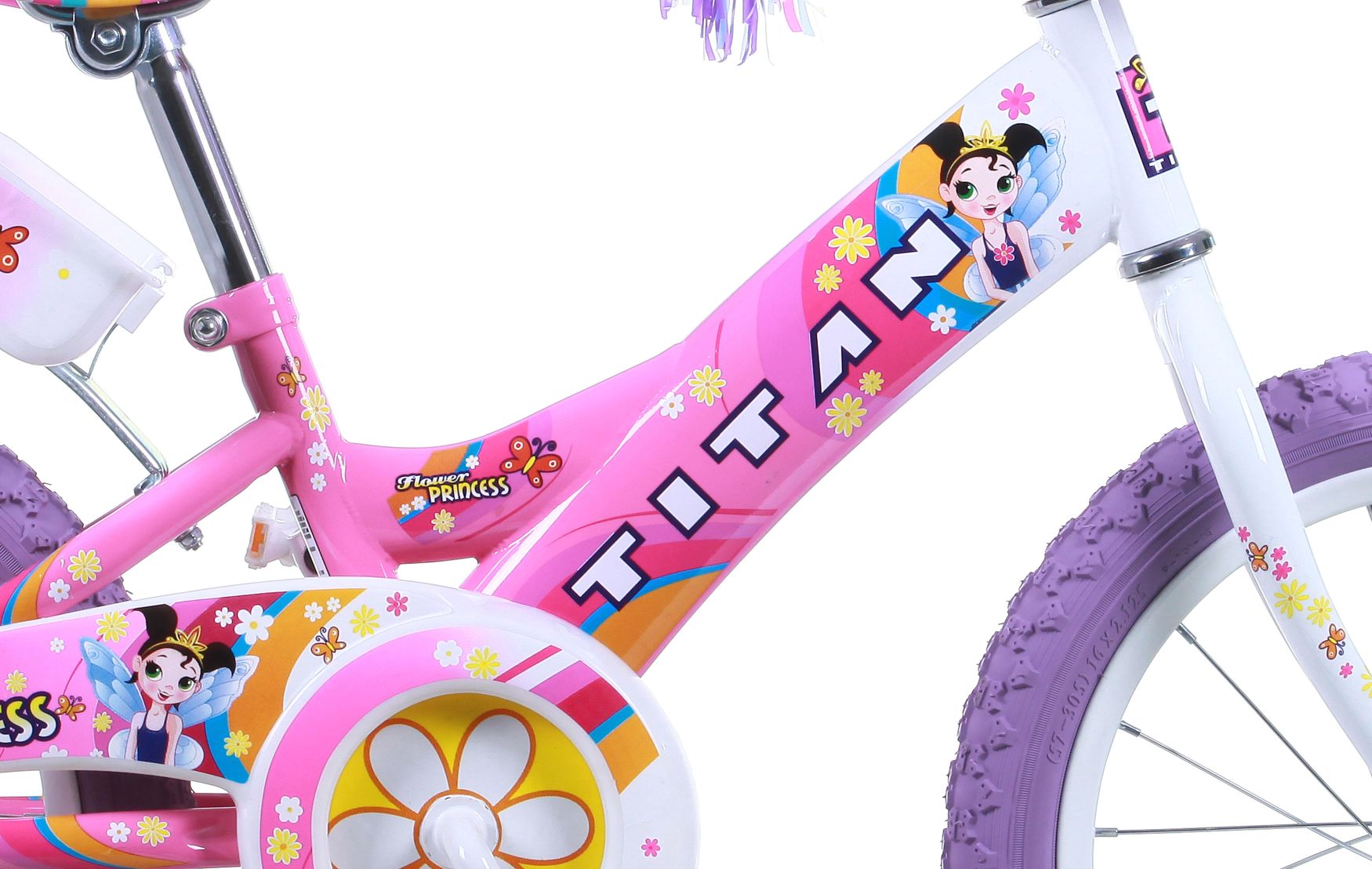 16 inch girl bike with doll seat