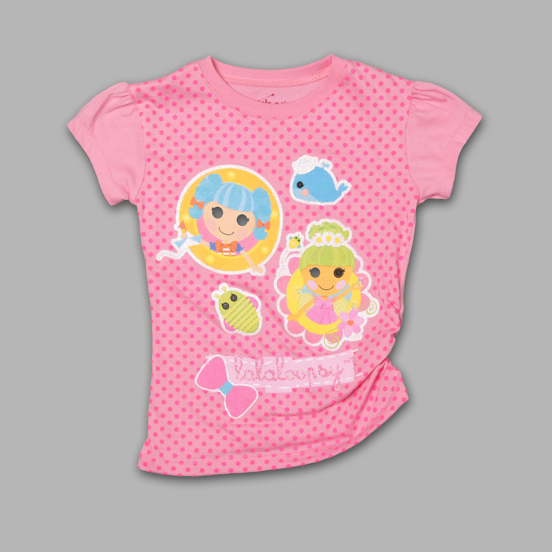 Lalaloopsy Girl’s Short Sleeve Polka Dot Graphic Tee at Sears.com