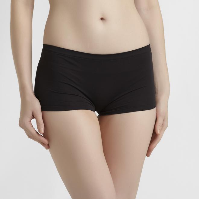 Hanes 3Pack Women's Seamless Boy Short Panties