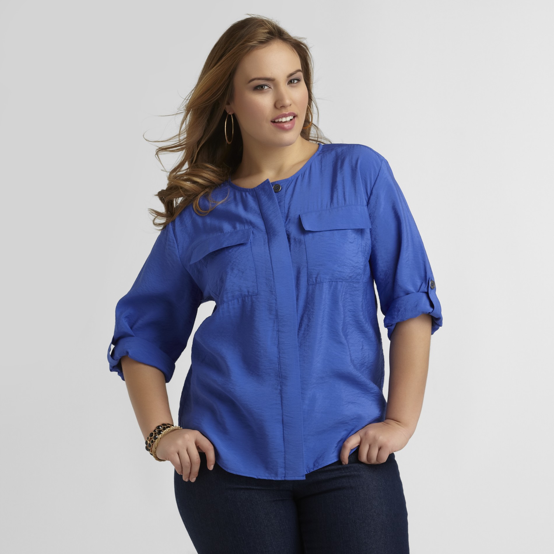 Beverly Drive Women's Plus Blouse at Sears.com