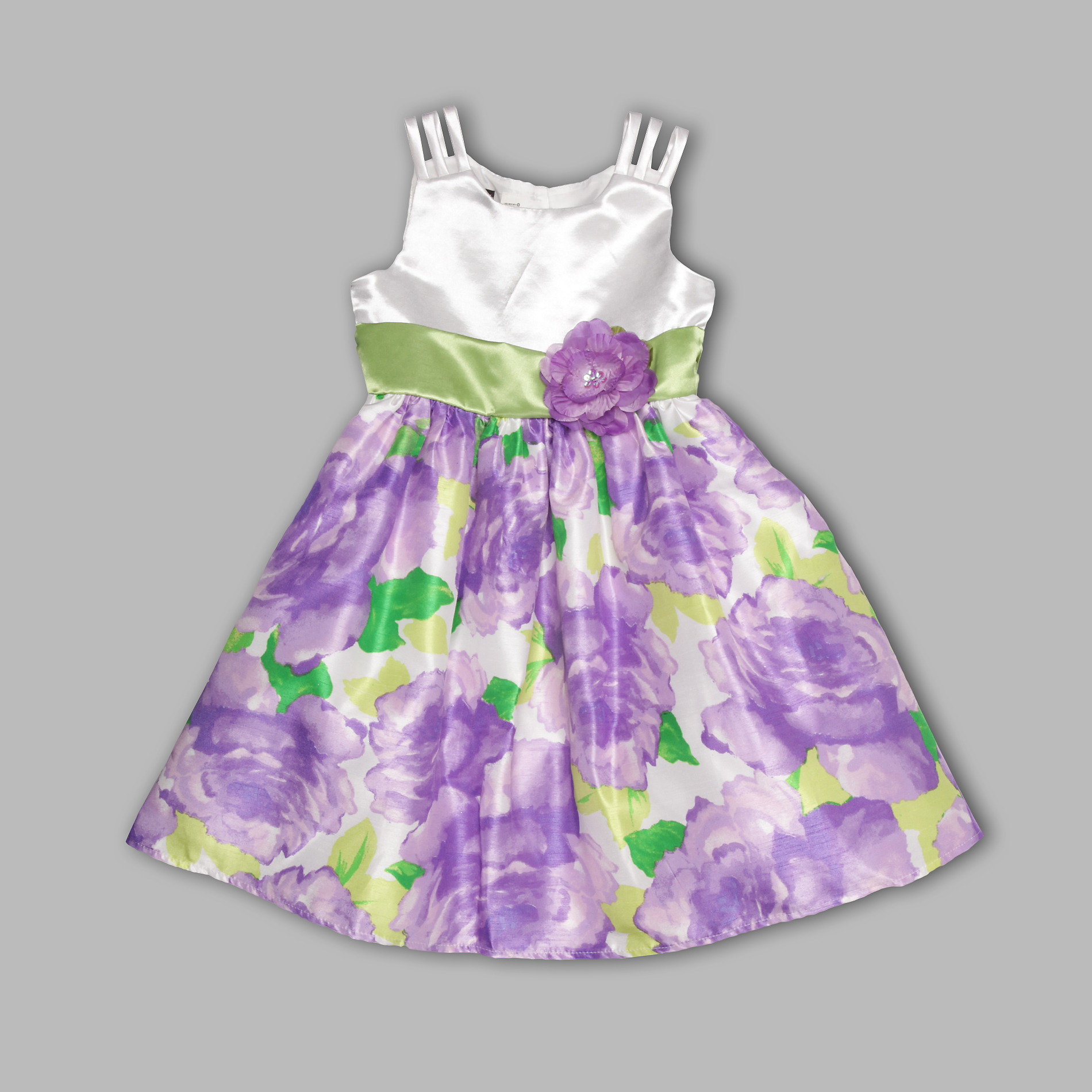 Holiday Editions Girl’s Sleeveless Floral Dress at Kmart.com