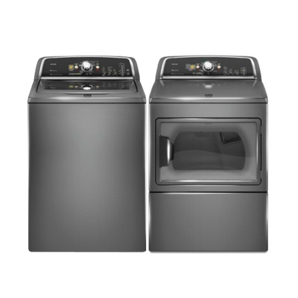 3.6 cu. ft. High-Efficiency Top-Load Washer and 7.4 cu. ft. Dryer at Sears.com