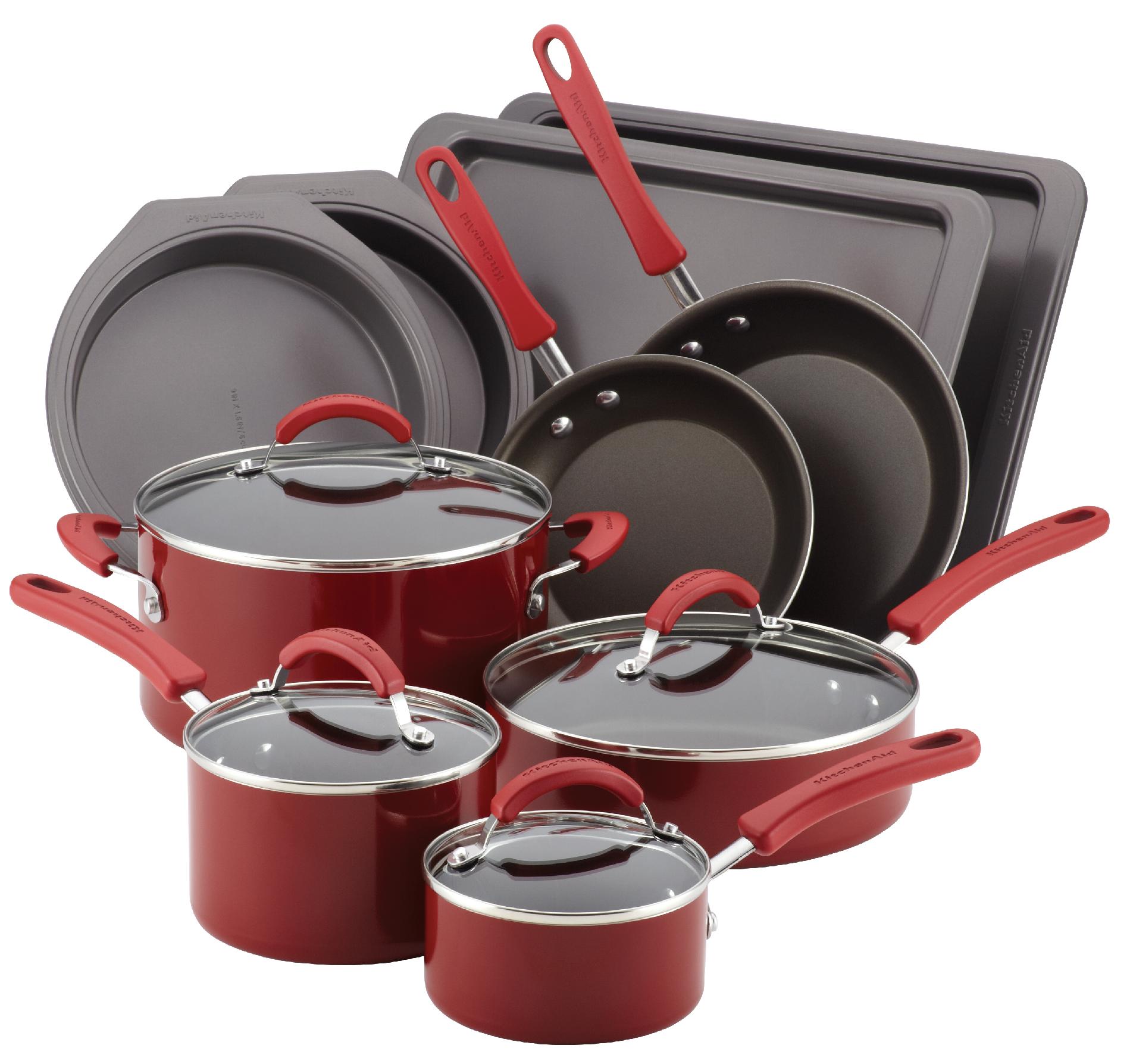 KitchenAid 14-Piece Set  Red