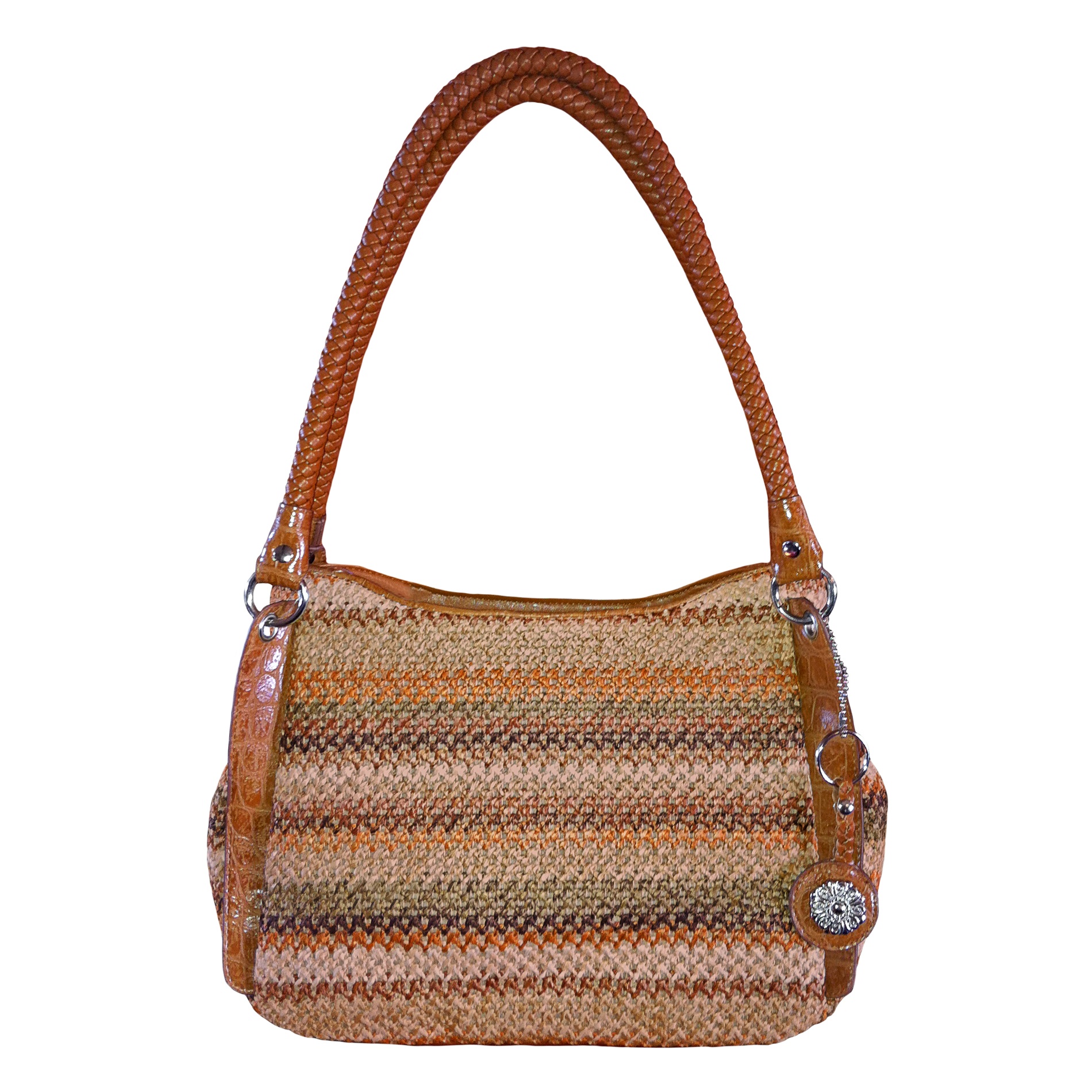 Laura Scott Women’s Woven Double Strap Handbag at Sears.com