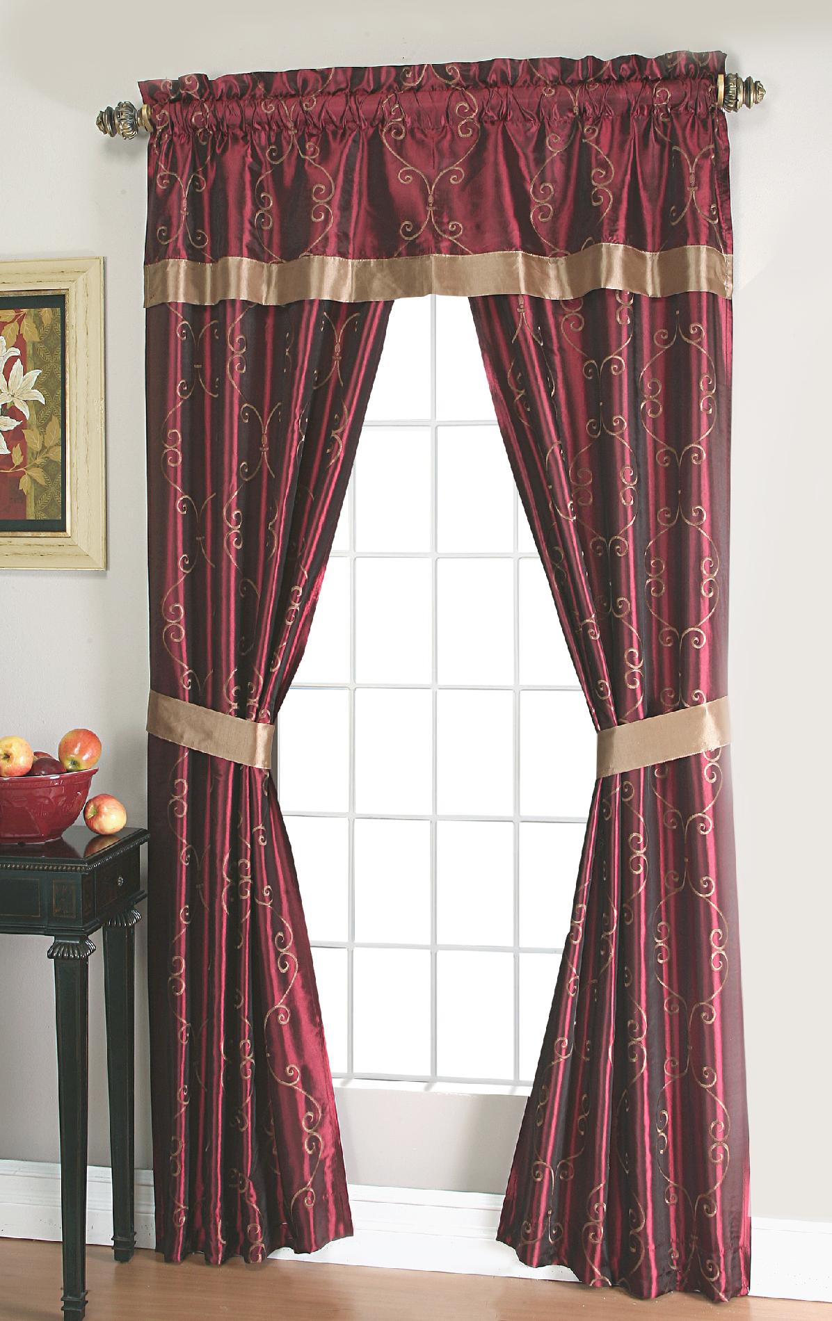 Cannon 5-Piece Vienna Window Curtain Set at Kmart.com