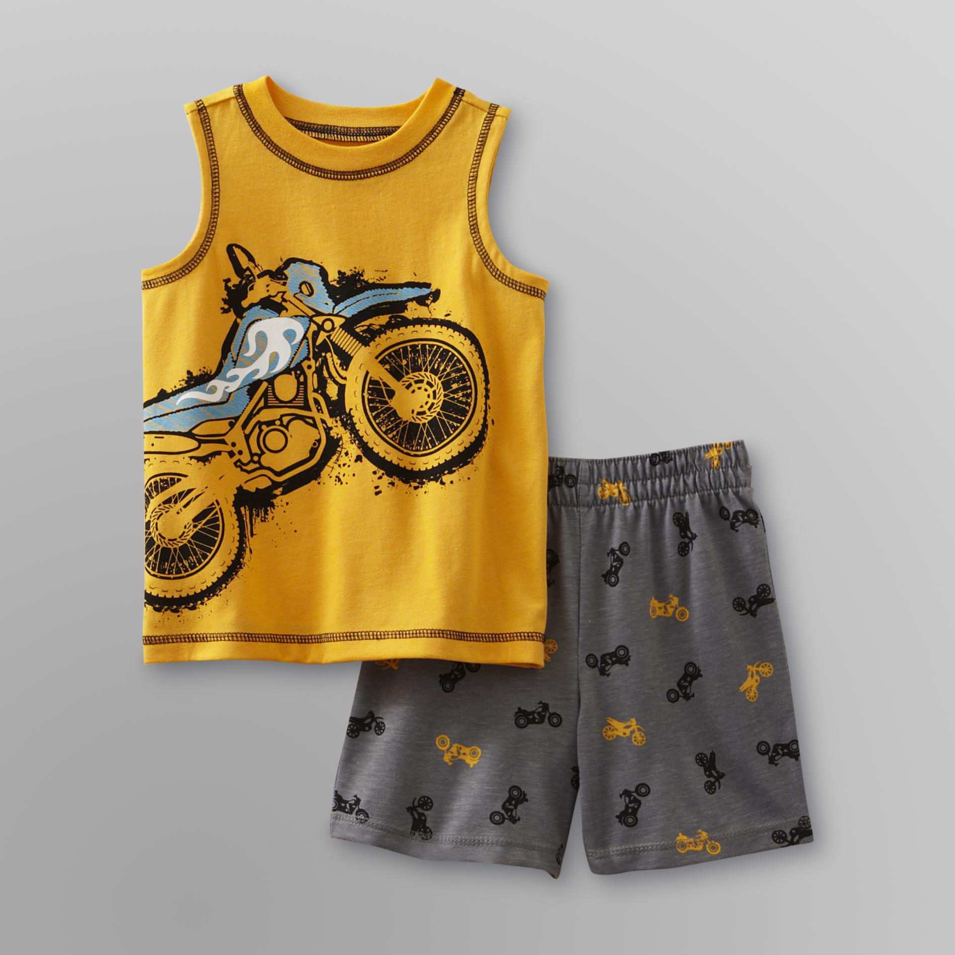 WonderKids Infant & Toddler Boy's Graphic Tank Top & Shorts at Kmart.com