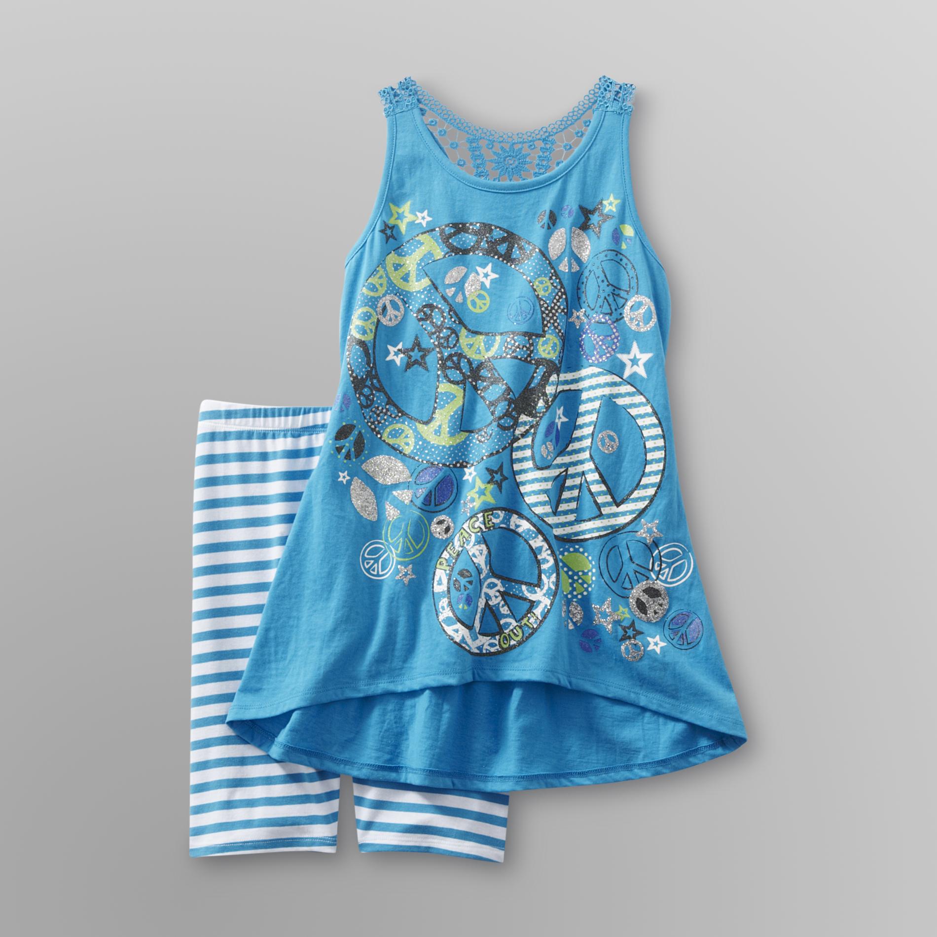 Tempted Girl's Graphic Tank Top & Shorts at Sears.com
