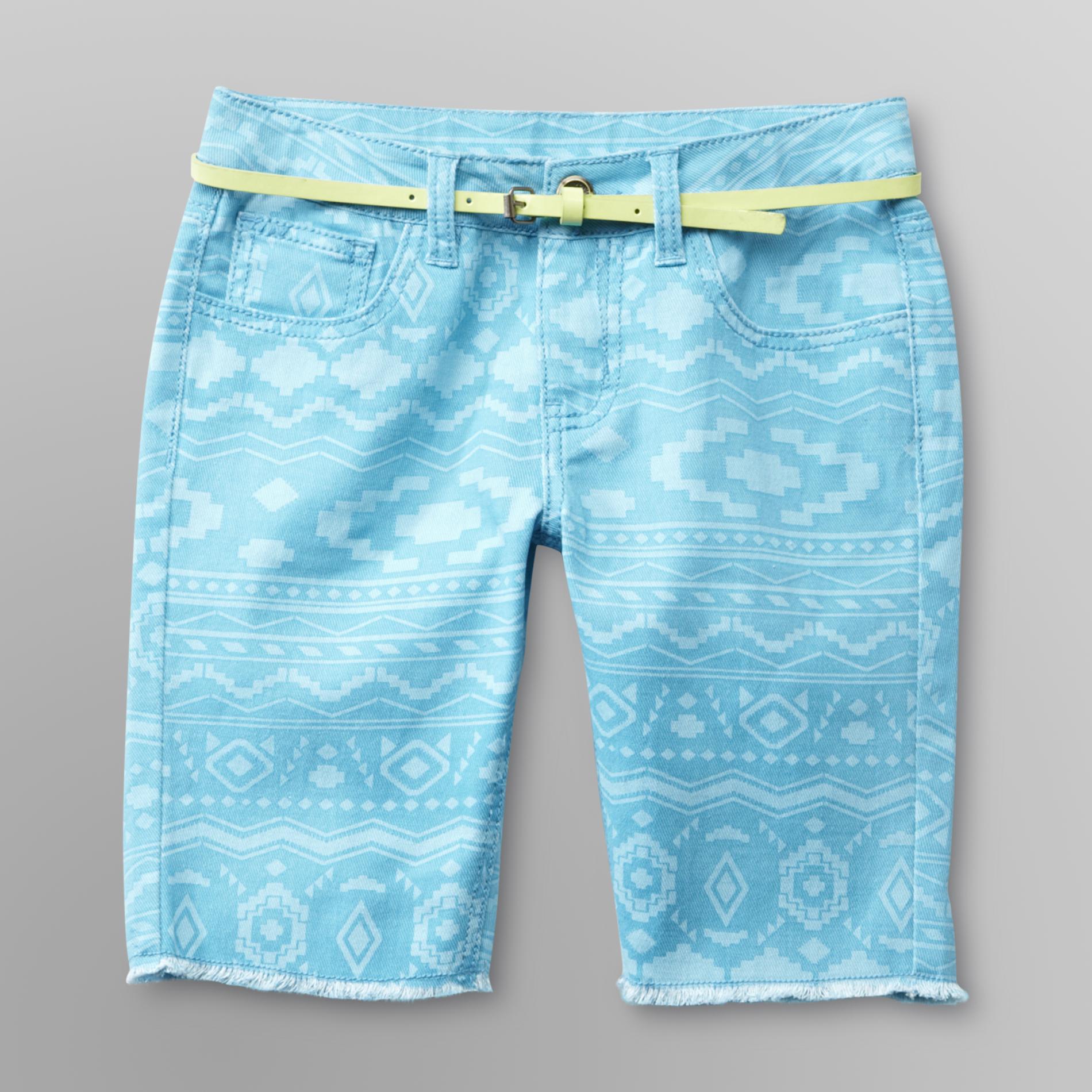 Route 66 Girl's Jean Shorts & Belt - Aztec at Kmart.com