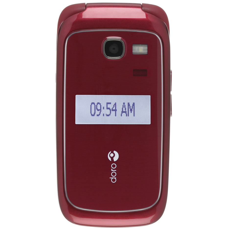 618 Senior-Friendly Cell Phone - Burgundy at Kmart.com