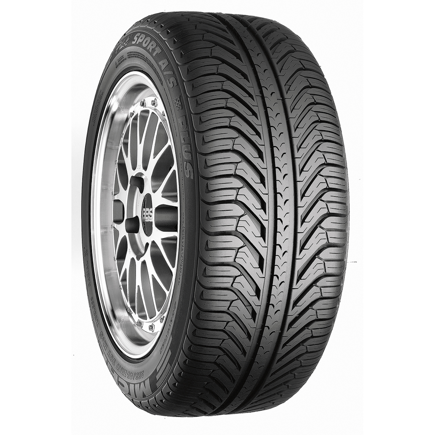 Michelin Pilot Sport A/S Plus - 225/55R17 97W BW - All Season Tire