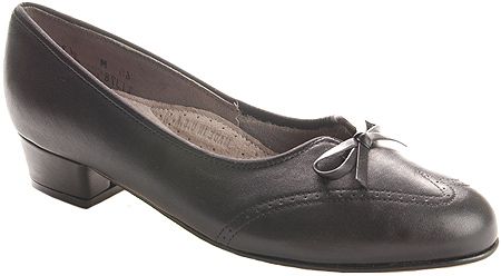FootThrills Women's Plaza - Black Leather at Sears.com