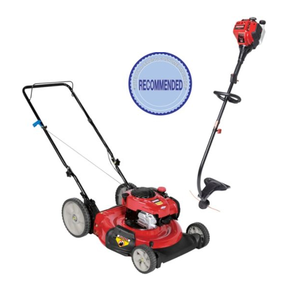 Craftsman 140cc Push Mower with Gas Line Trimmer Bundle at Sears.com