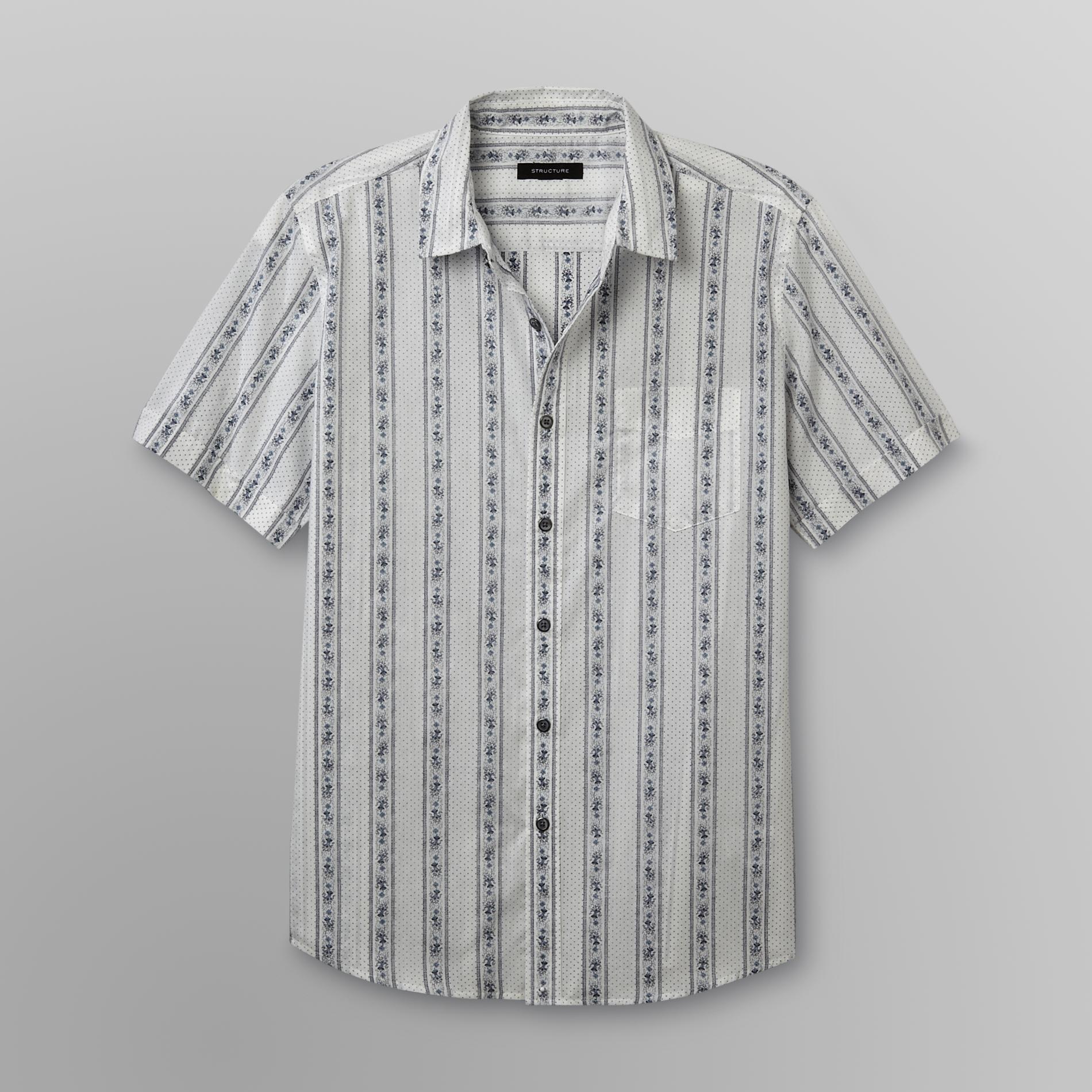 Structure Men's Shirt - Wallpaper Print at Sears.com