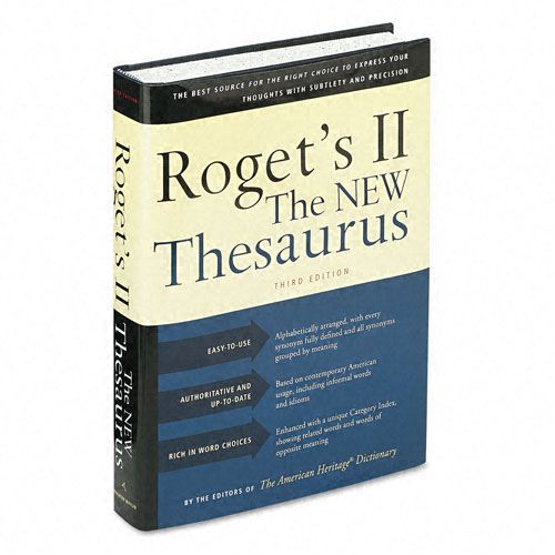 Houghton Mifflin Roget's II: The New Thesaurus - Office Products 