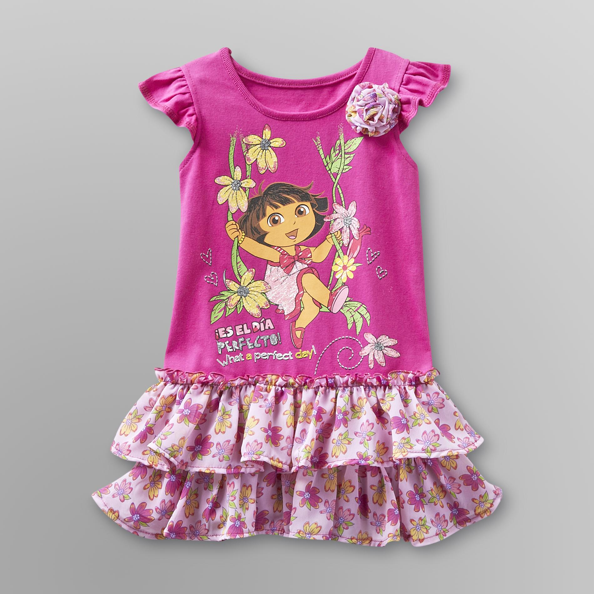 Nickelodeon Dora the Explorer Toddler Girl's Tank Top Dress at Kmart.com