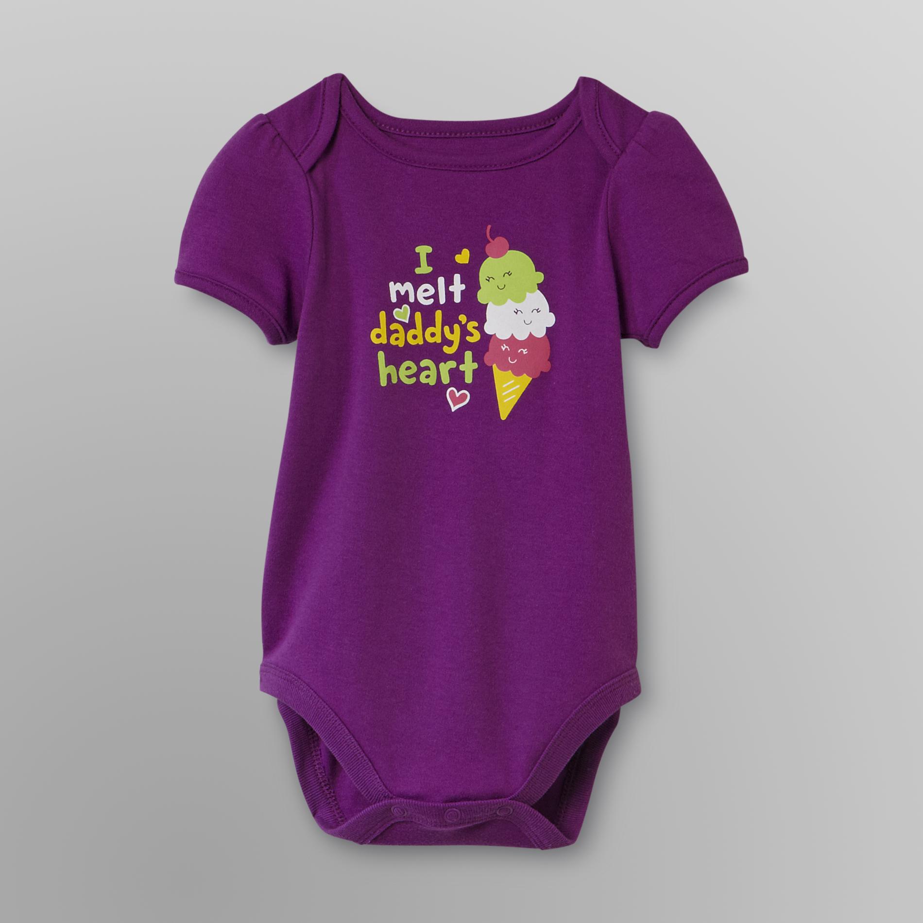 Small Wonders Infant Girl's Graphic Bodysuit Top - Ice Cream at Kmart.com