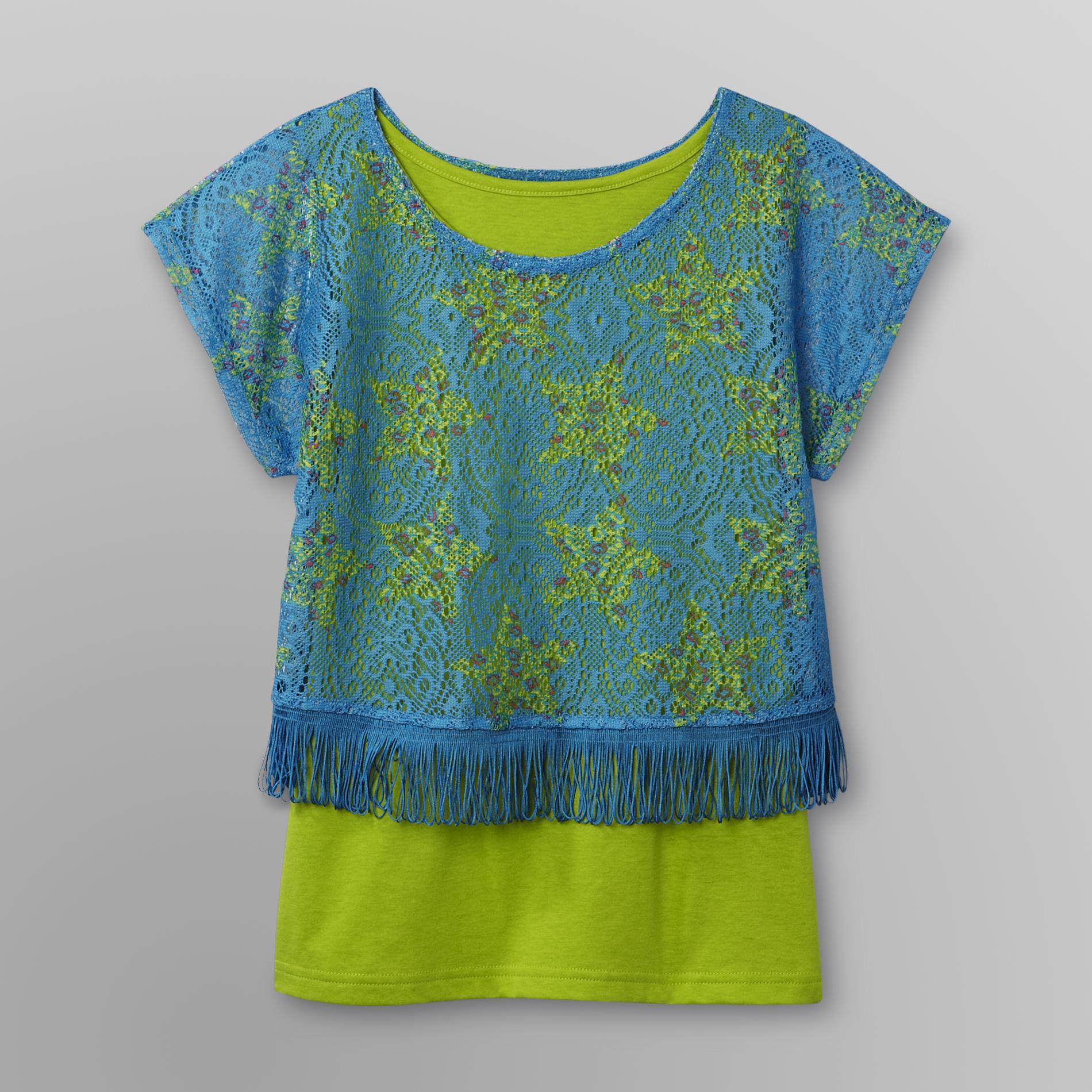 Bongo Girl's Lace Top - Stars at Kmart.com