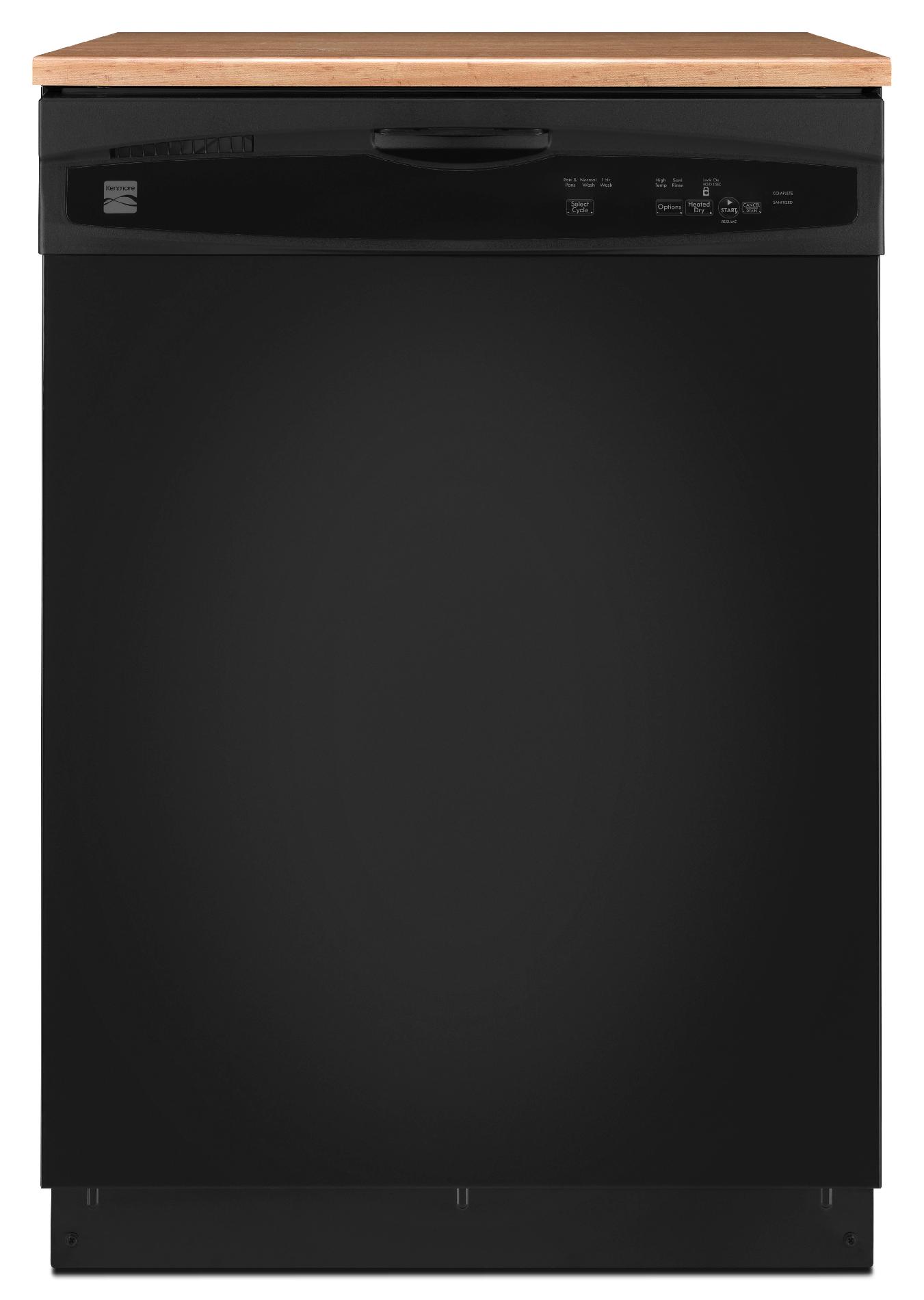 Kenmore 17159 24" Portable Dishwasher Black Sears Outlet