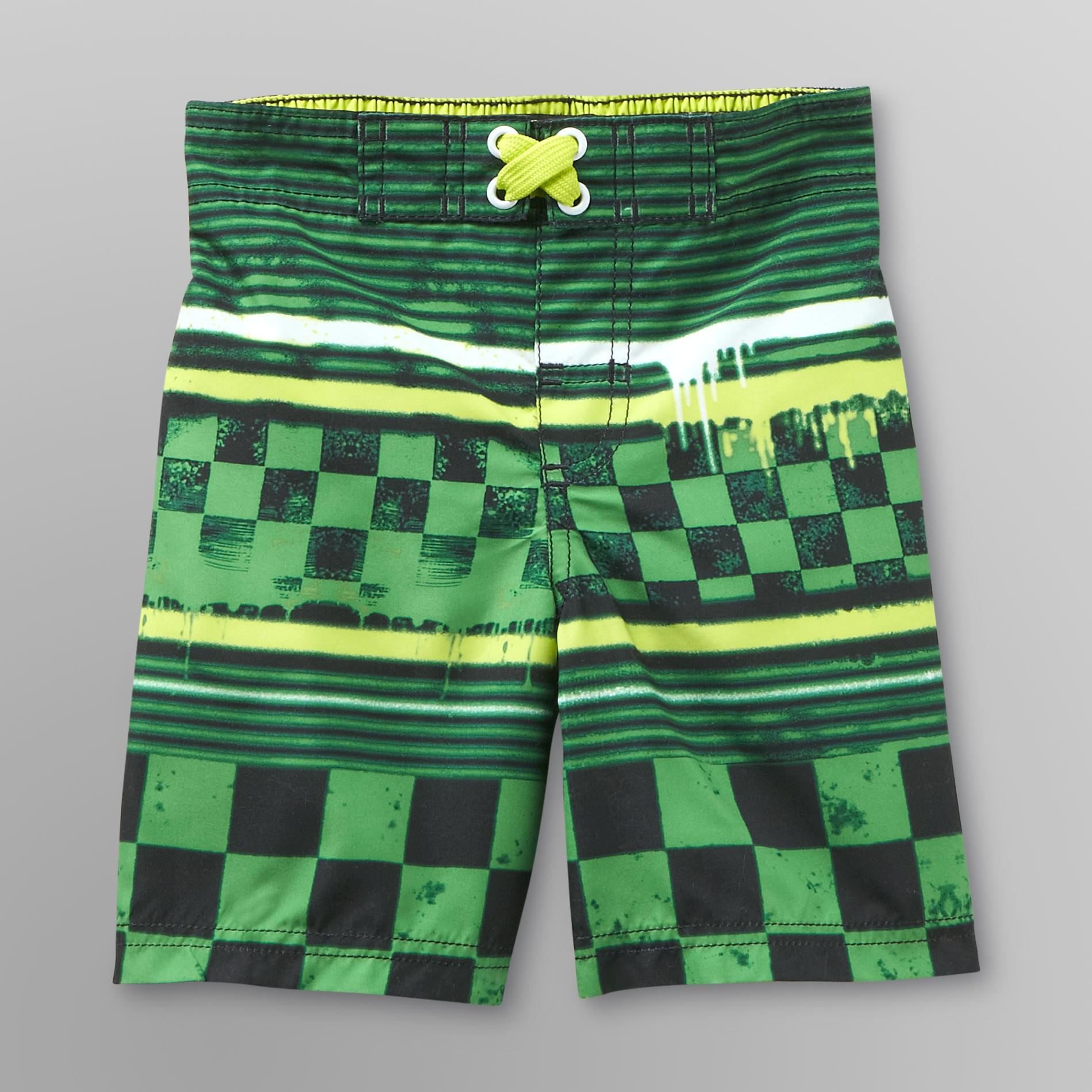 Joe Boxer Toddler Boy's Board Shorts - Stripes & Checks at Kmart.com