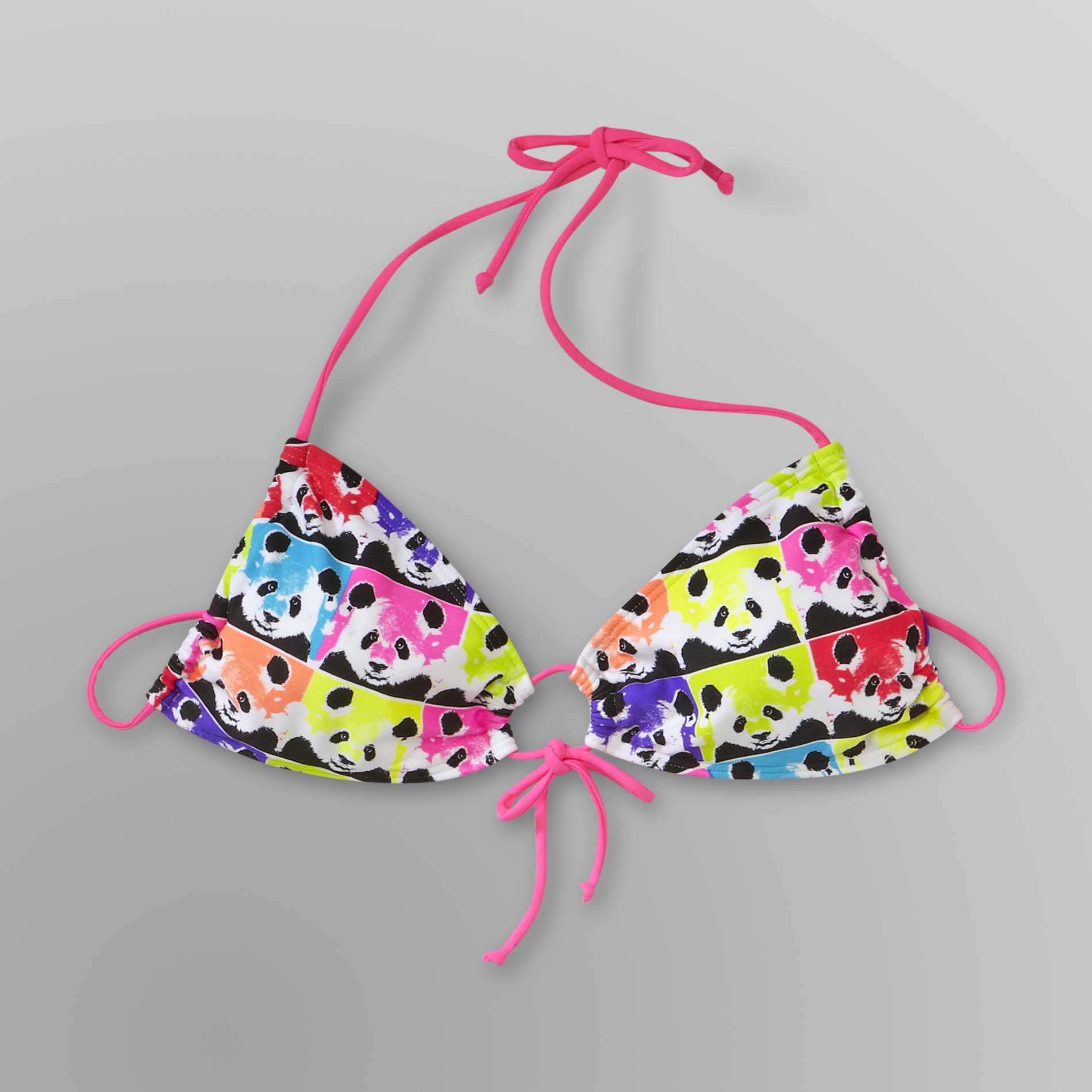 Joe Boxer Junior's Panda-monium Bikini Top - Keyhole at Kmart.com