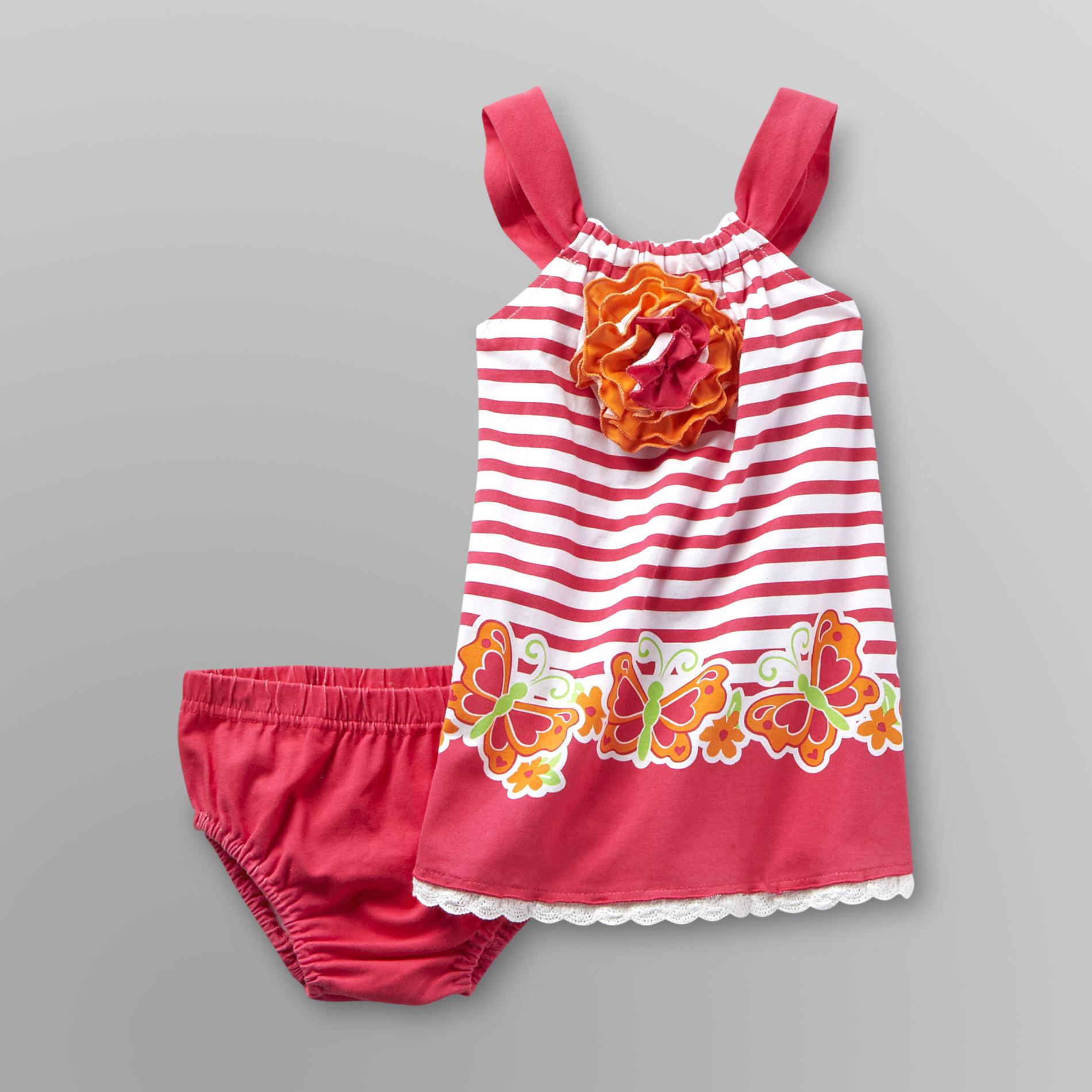 WonderKids Infant & Toddler Girl's Rosette Sundress Set at Kmart.com