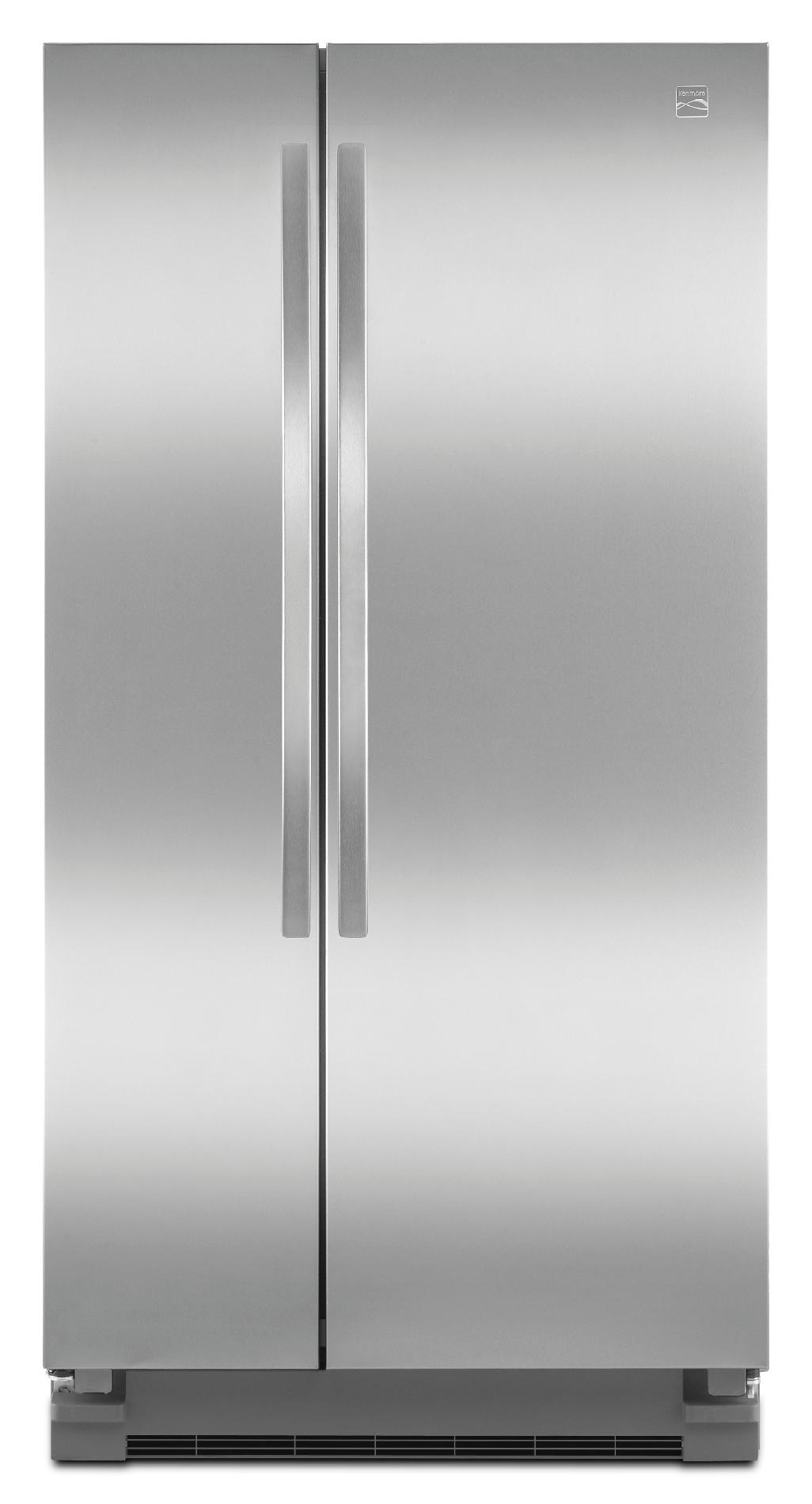 Kenmore 21.7 cu. ft. Side-by-Side Refrigerator - Stainless Steel