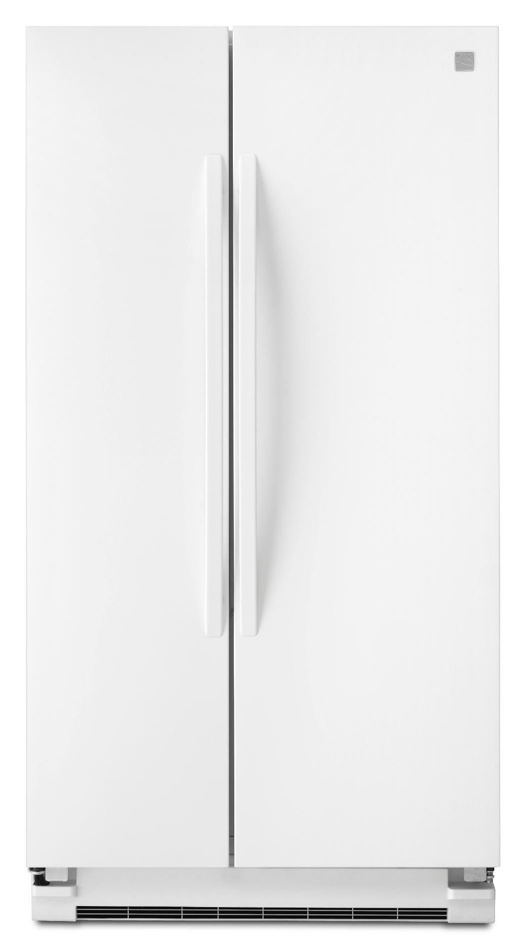 Kenmore 25.2 cu. ft. Side-by-Side Refrigerator - White