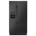 25.4 cu. ft. Side-by-Side Refrigerator - Black