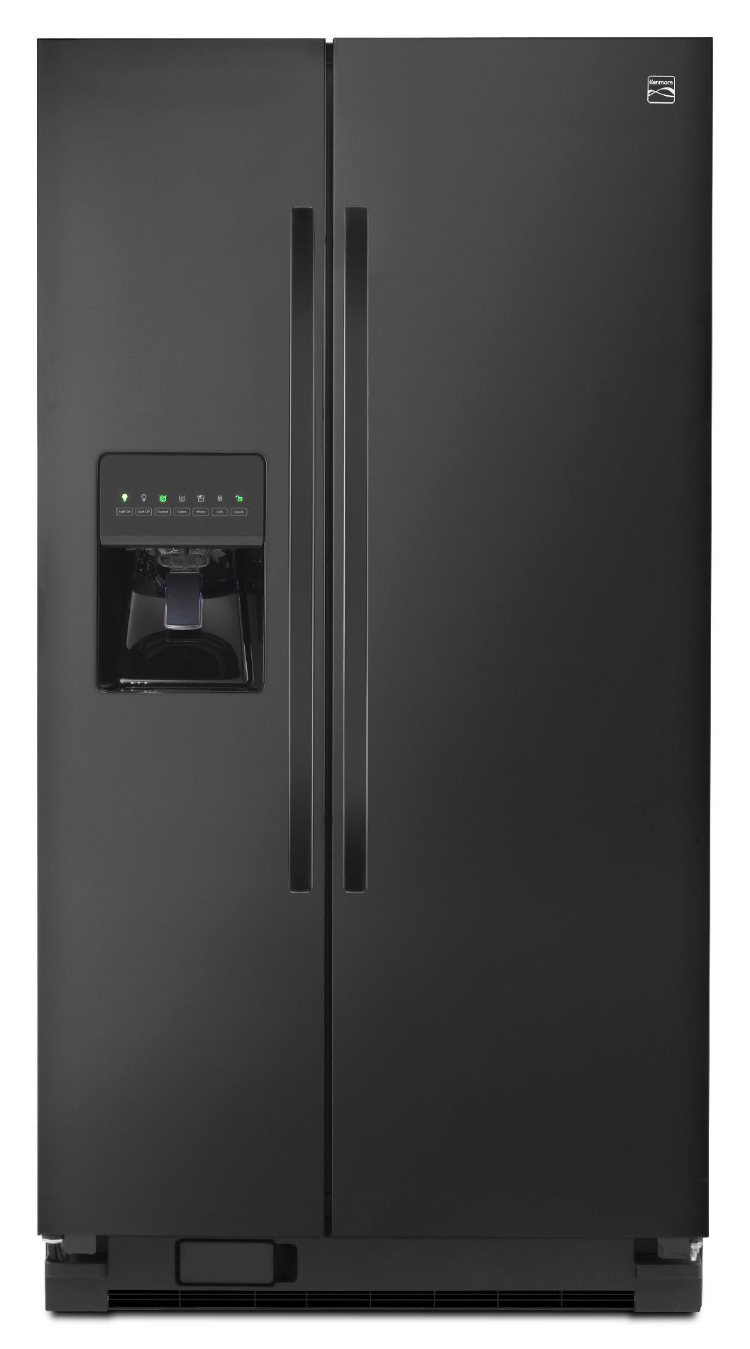 Kenmore 51129 25 cu. ft. SidebySide Refrigerator Black Sears