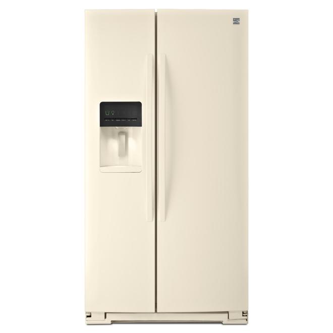 Kenmore 51134 26 cu. ft. SidebySide Refrigerator Bisque Sears