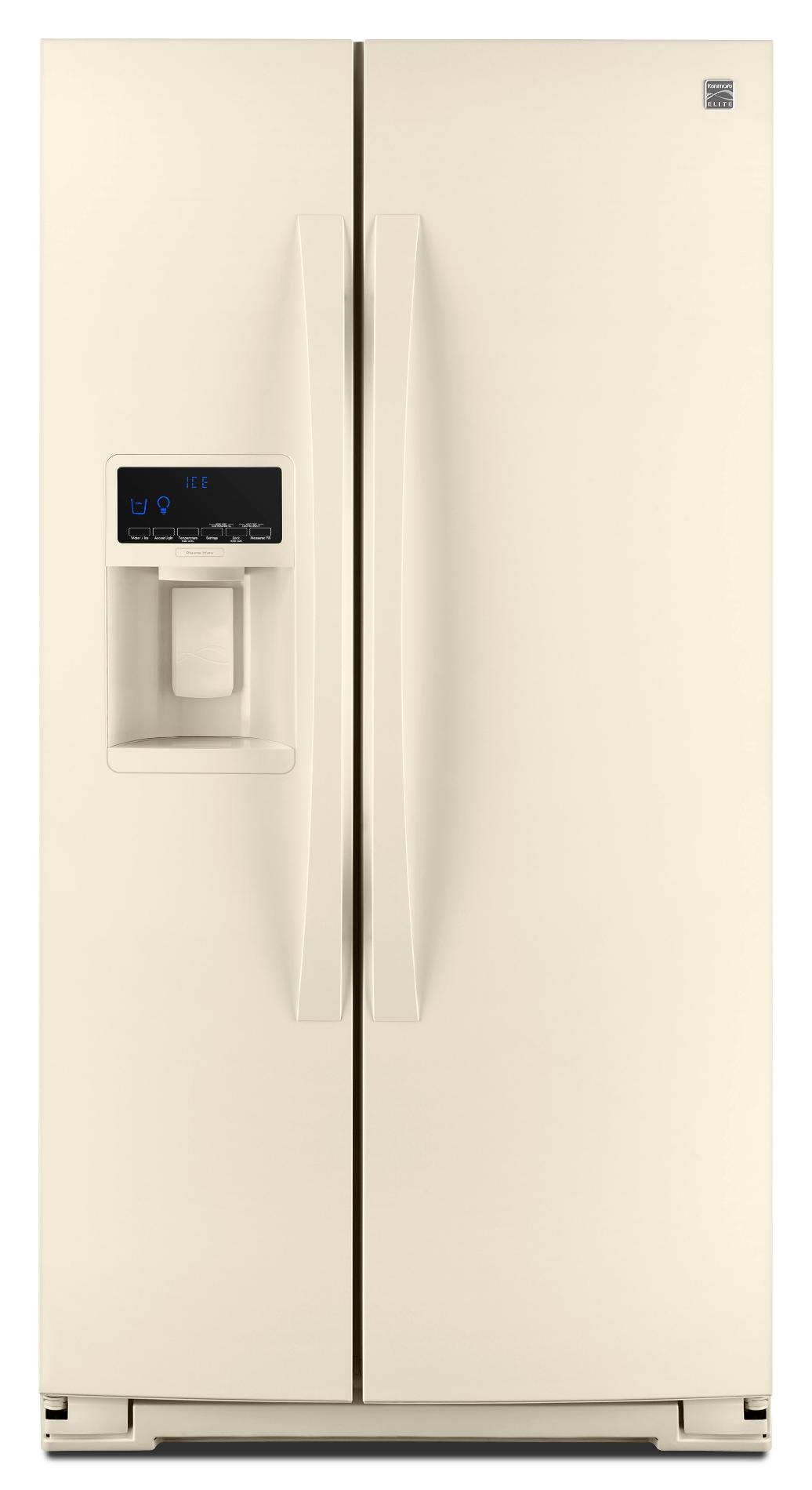 Kenmore Elite 26.5 Cu. Ft. Sidebyside Refrigerator Bisque Rhyzzy