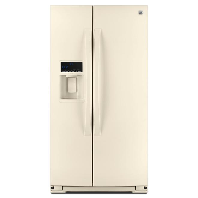 Kenmore Elite 51164 26 cu. ft. SidebySide Refrigerator Bisque