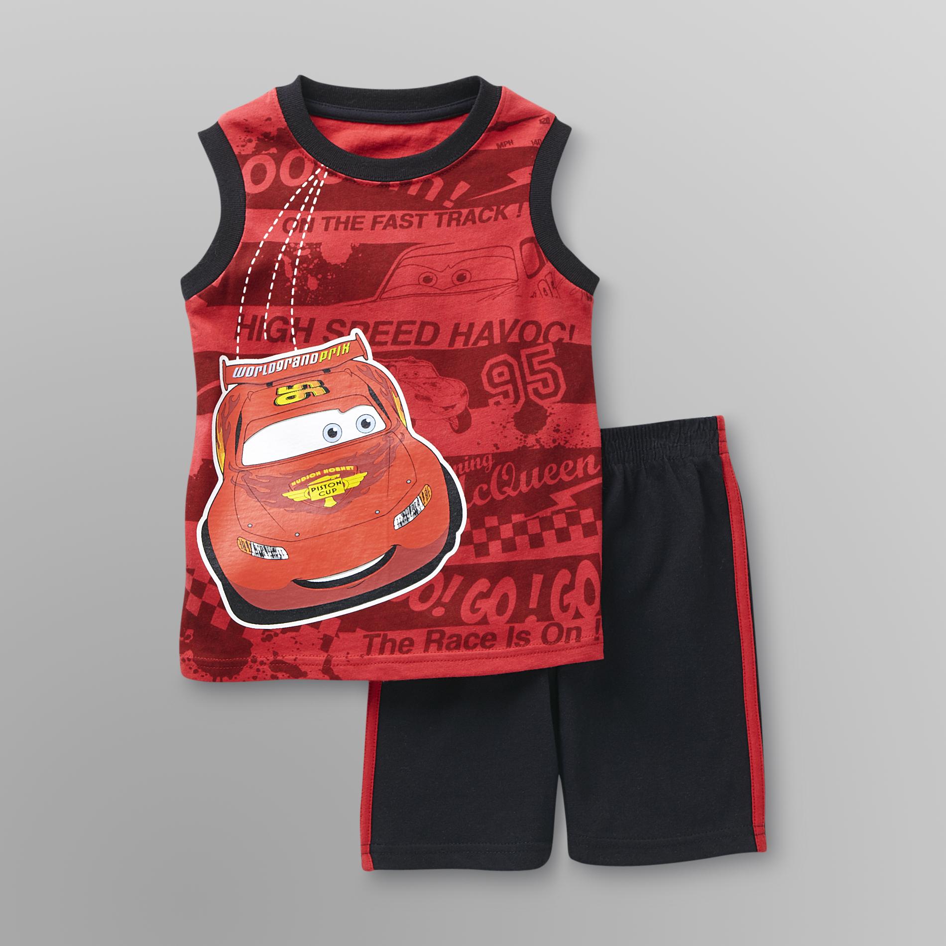 Disney Baby Cars Infant & Toddler Boy's Tank Top & Shorts at Kmart.com