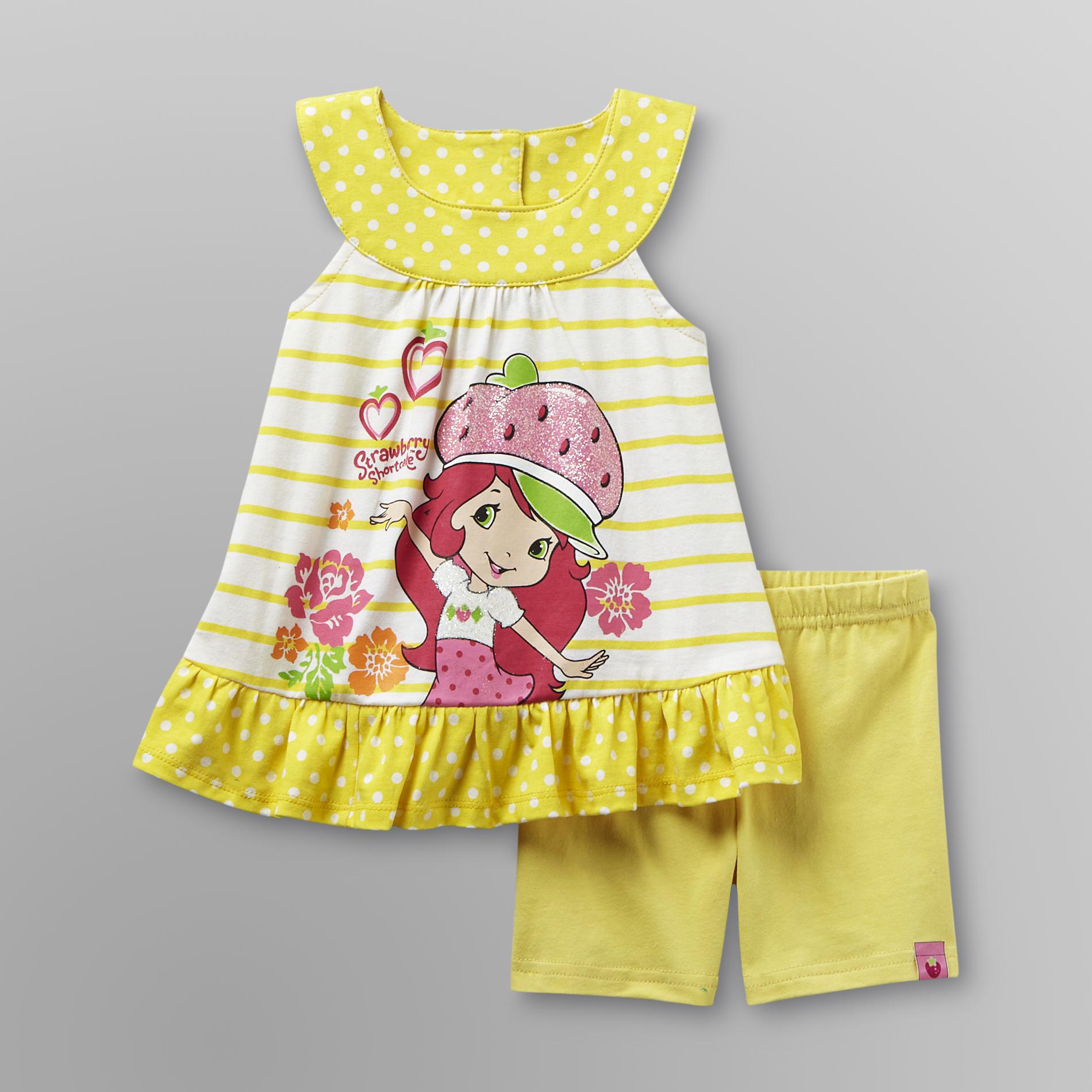 Strawberry Shortcake Infant & Toddler Girl's Tunic & Shorts at Kmart.com