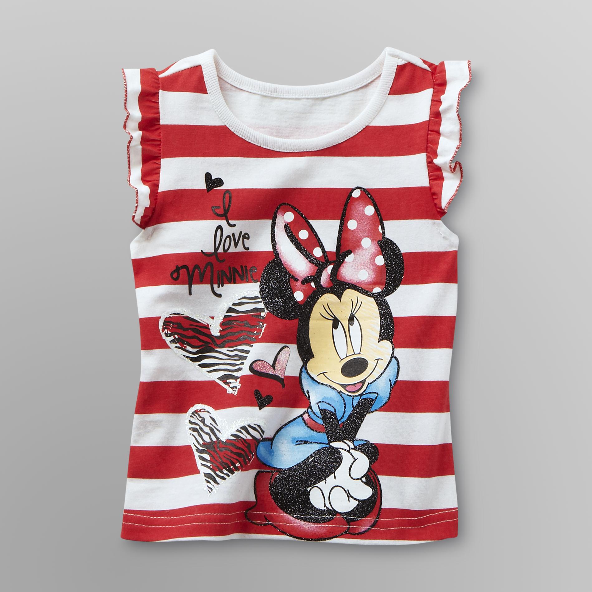 Disney Baby Minnie Mouse Infant & Toddler Girl's Tank Top - Striped at Kmart.com