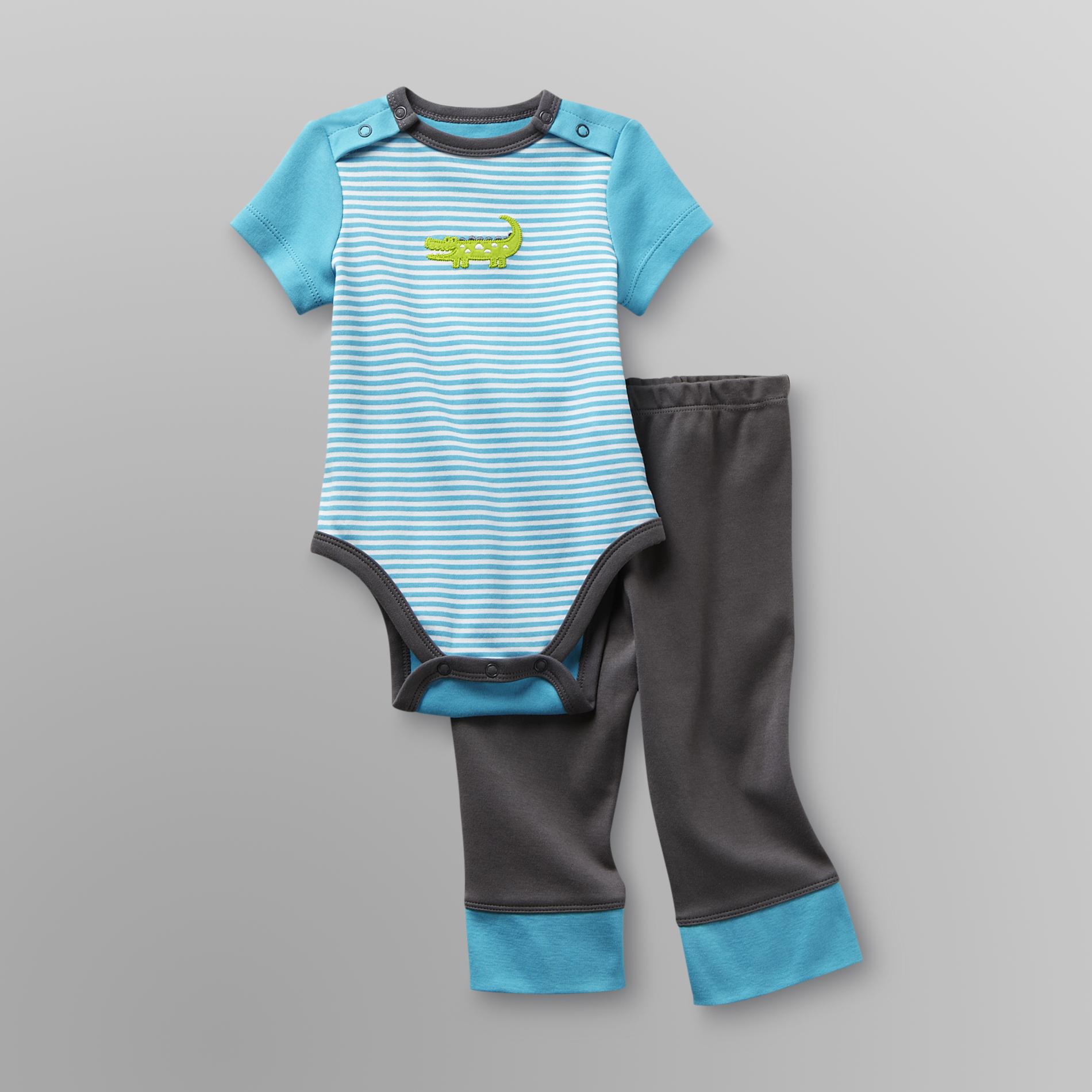Welcome to the World Infant Boy's Bodysuit Set - Alligator at Kmart.com