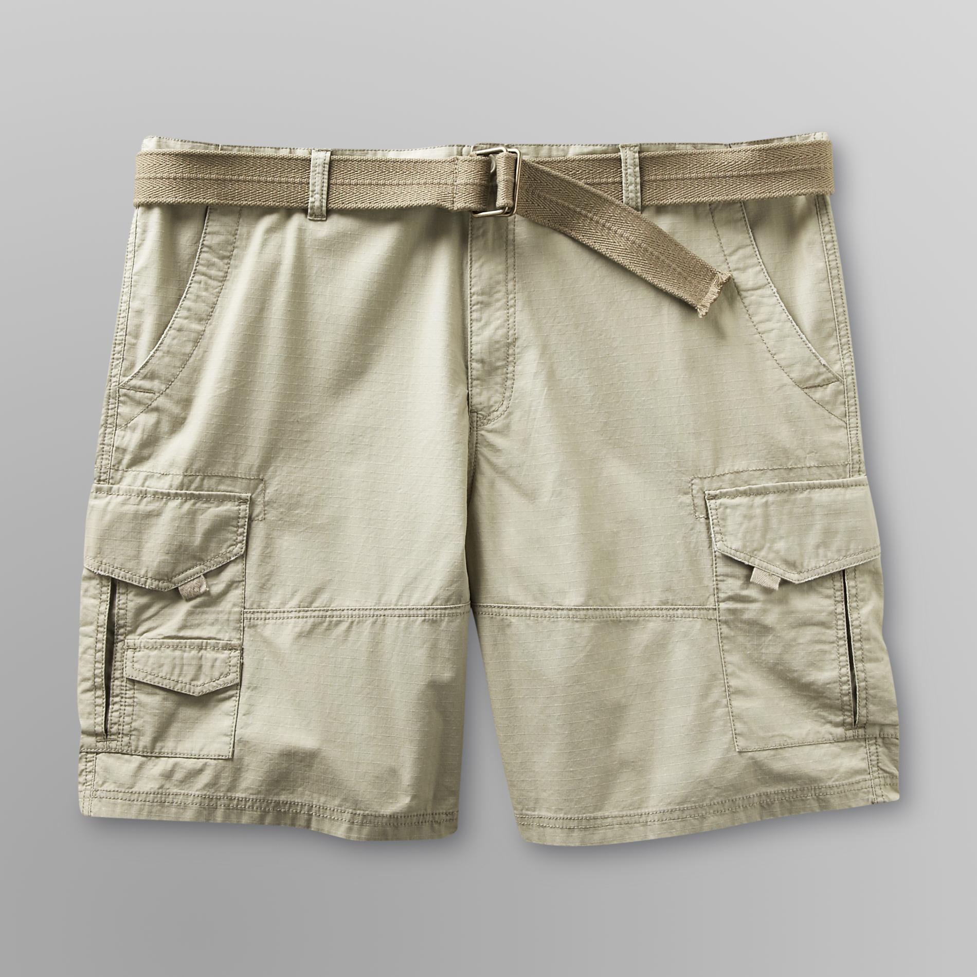 Legend One Men's Big & Tall Belted Cargo Shorts - Ripstop at Kmart.com