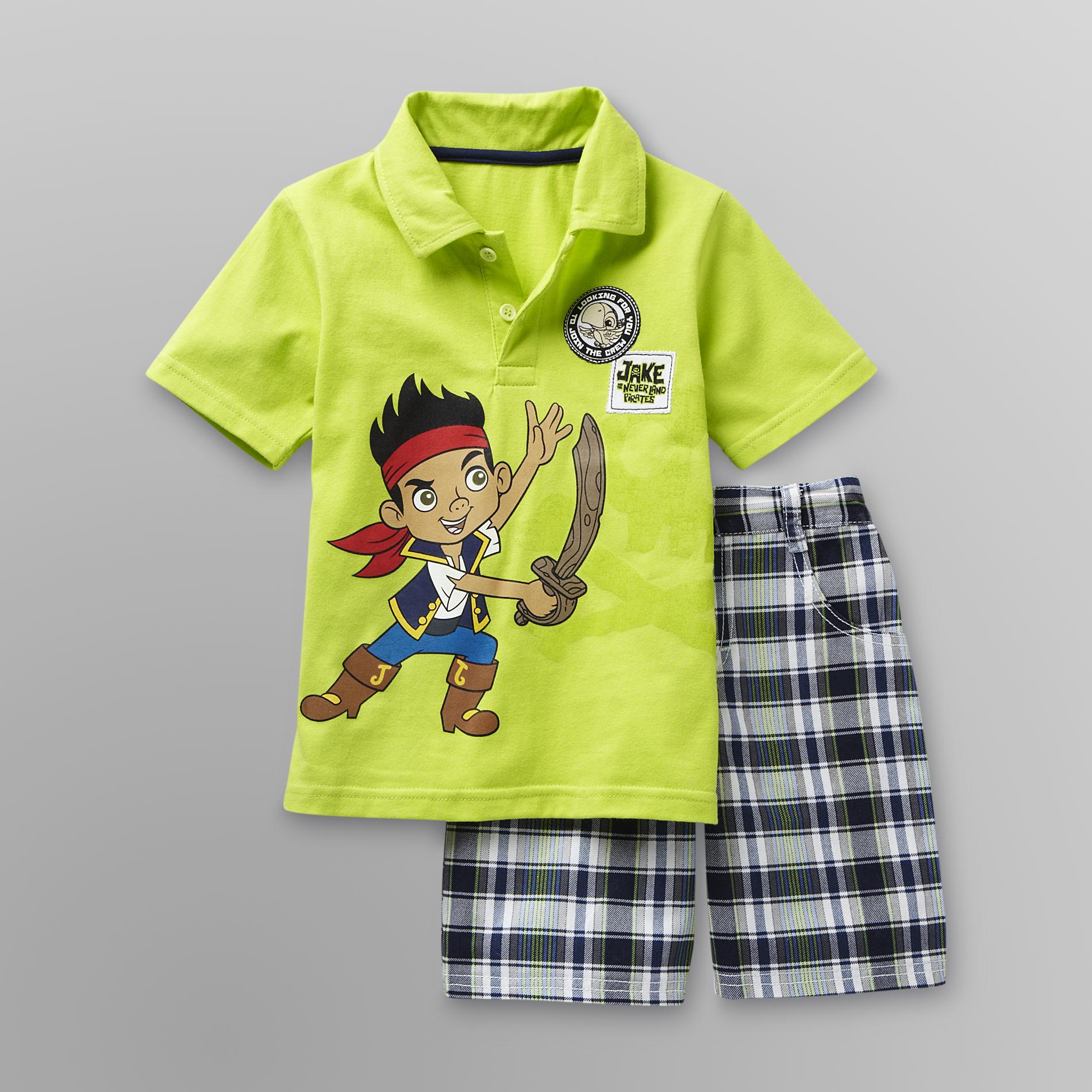 Disney Baby Jake/Pirates Toddler Boy's Polo Shirt & Shorts at Kmart.com