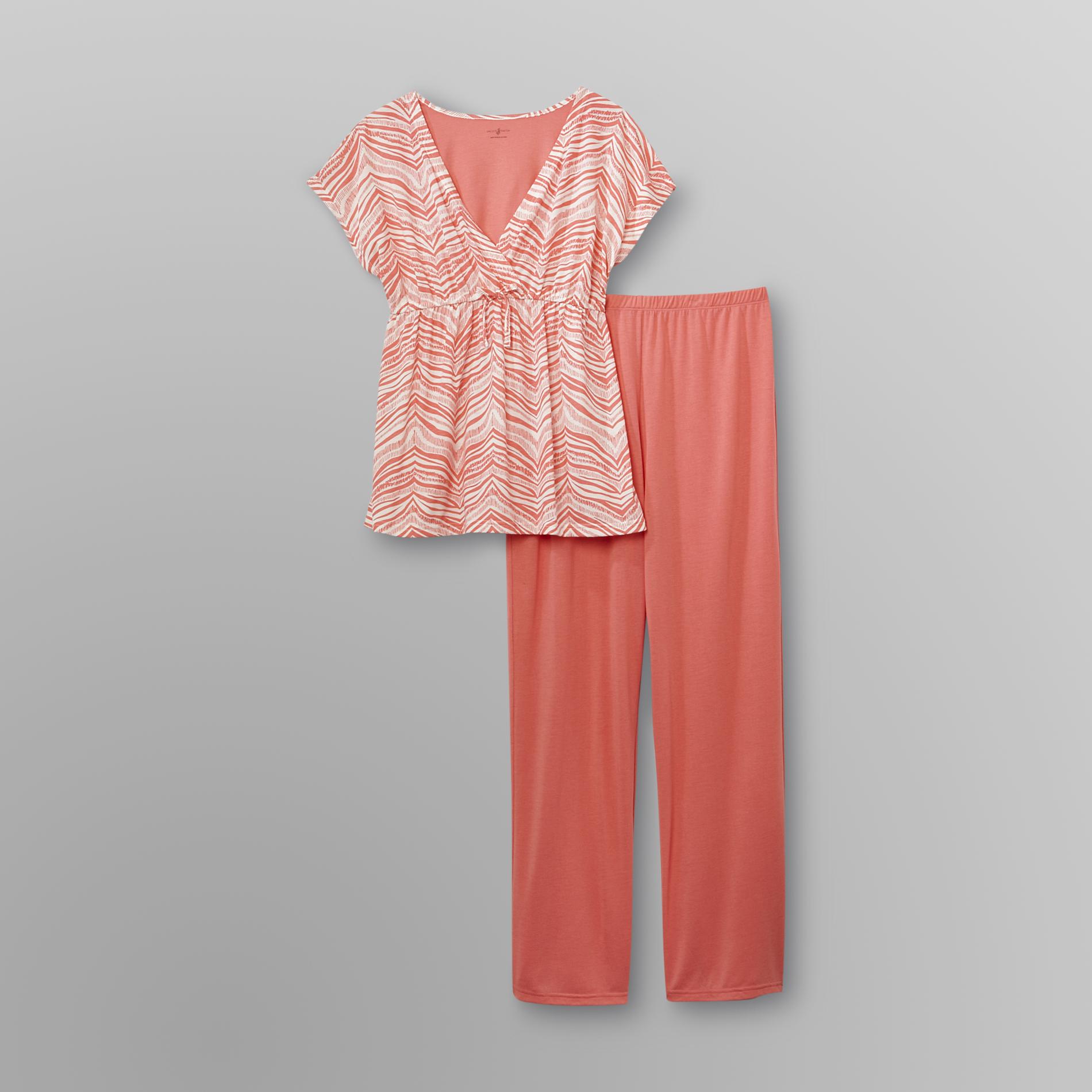 Jaclyn Smith Women's Pajamas - Zebra Stripes at Kmart.com