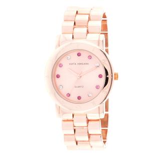 Sofia by Sofia Vergara Ladies Gold Bracelet Watch with Round Dial