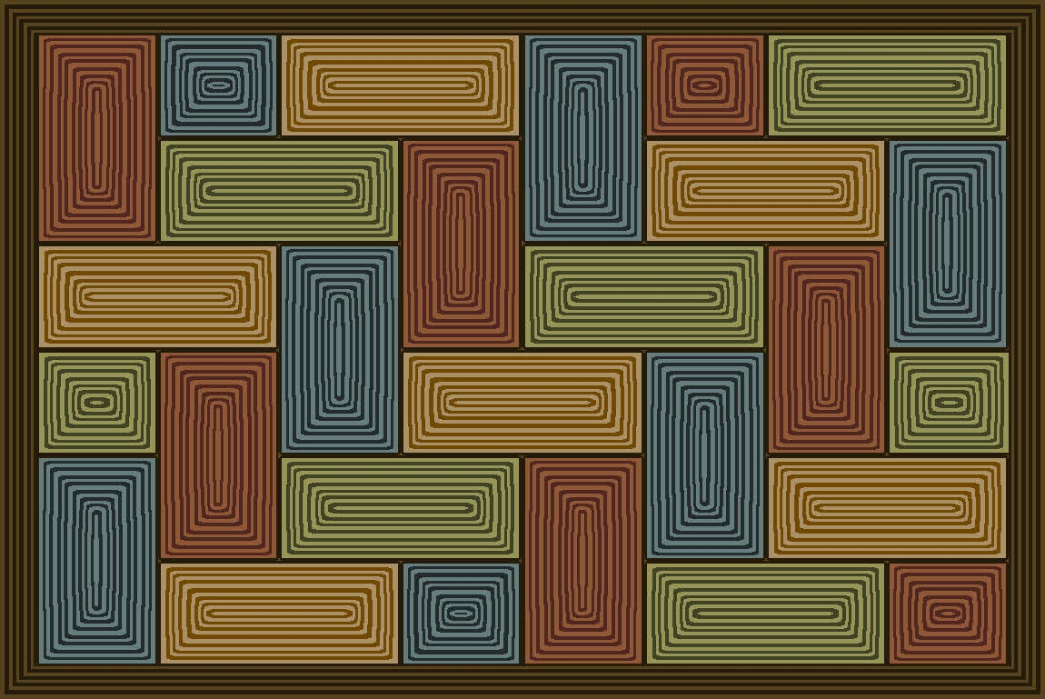 Essential Home 30 x 46 Lima Chocolate Rug at mygofer.com