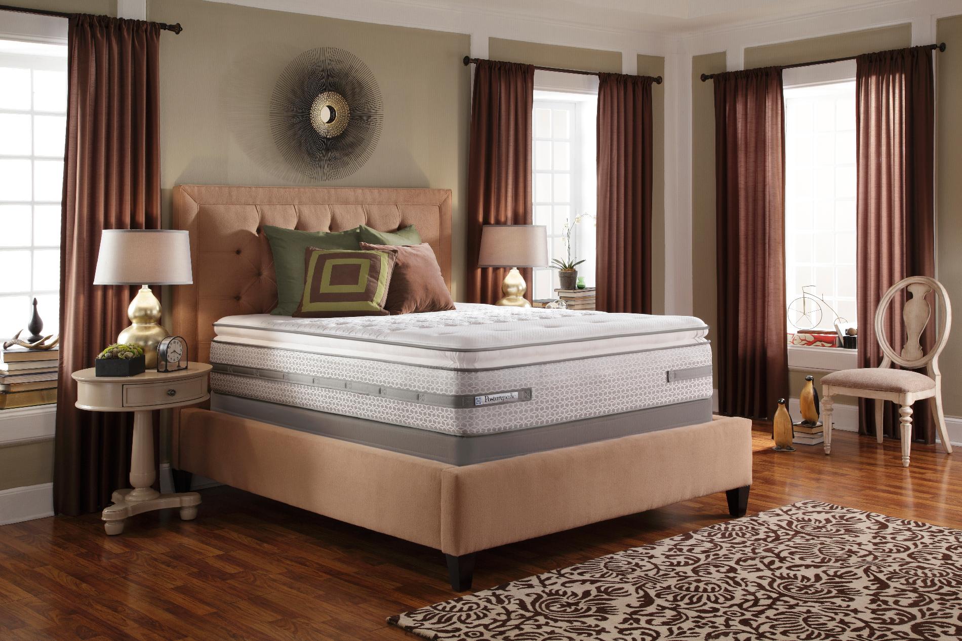 Sealy Itasca Ti2 Plush Euro Pillow Top King Mattresses Zambee