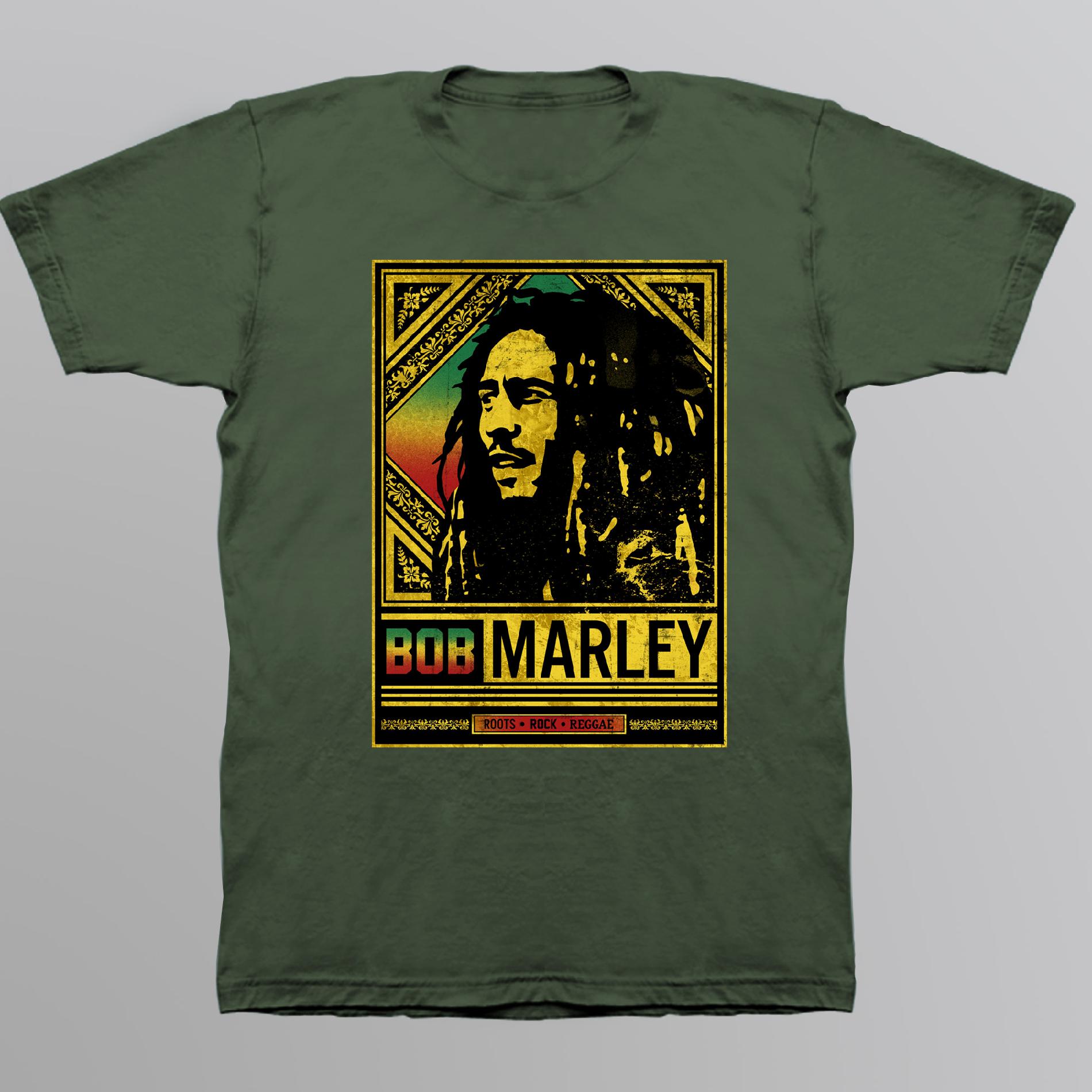 Bob Marley Men's Short Sleeve Rebel Lion Graphic Tee at Kmart.com