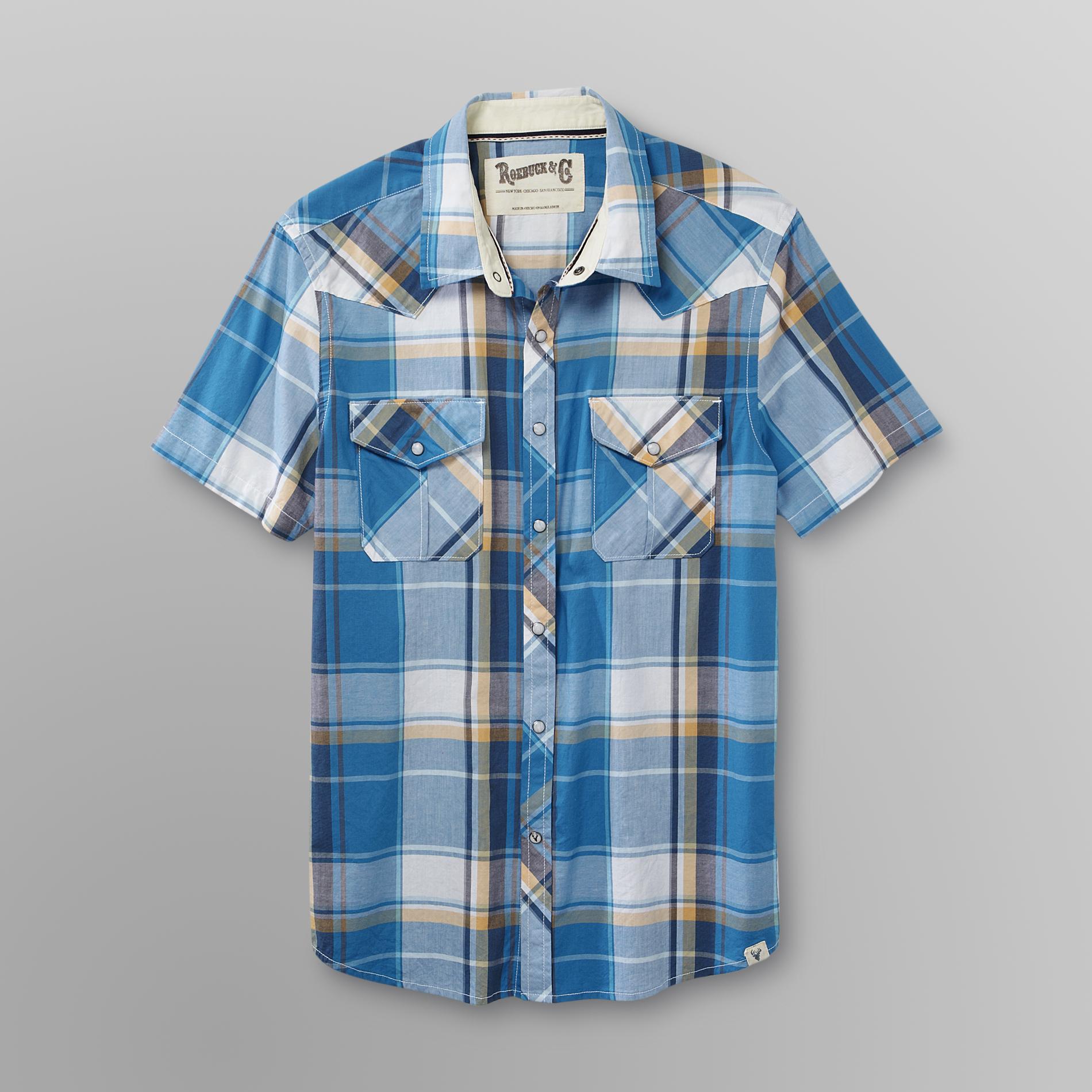 Roebuck & Co. Young Men's Western Shirt - Plaid at Sears.com